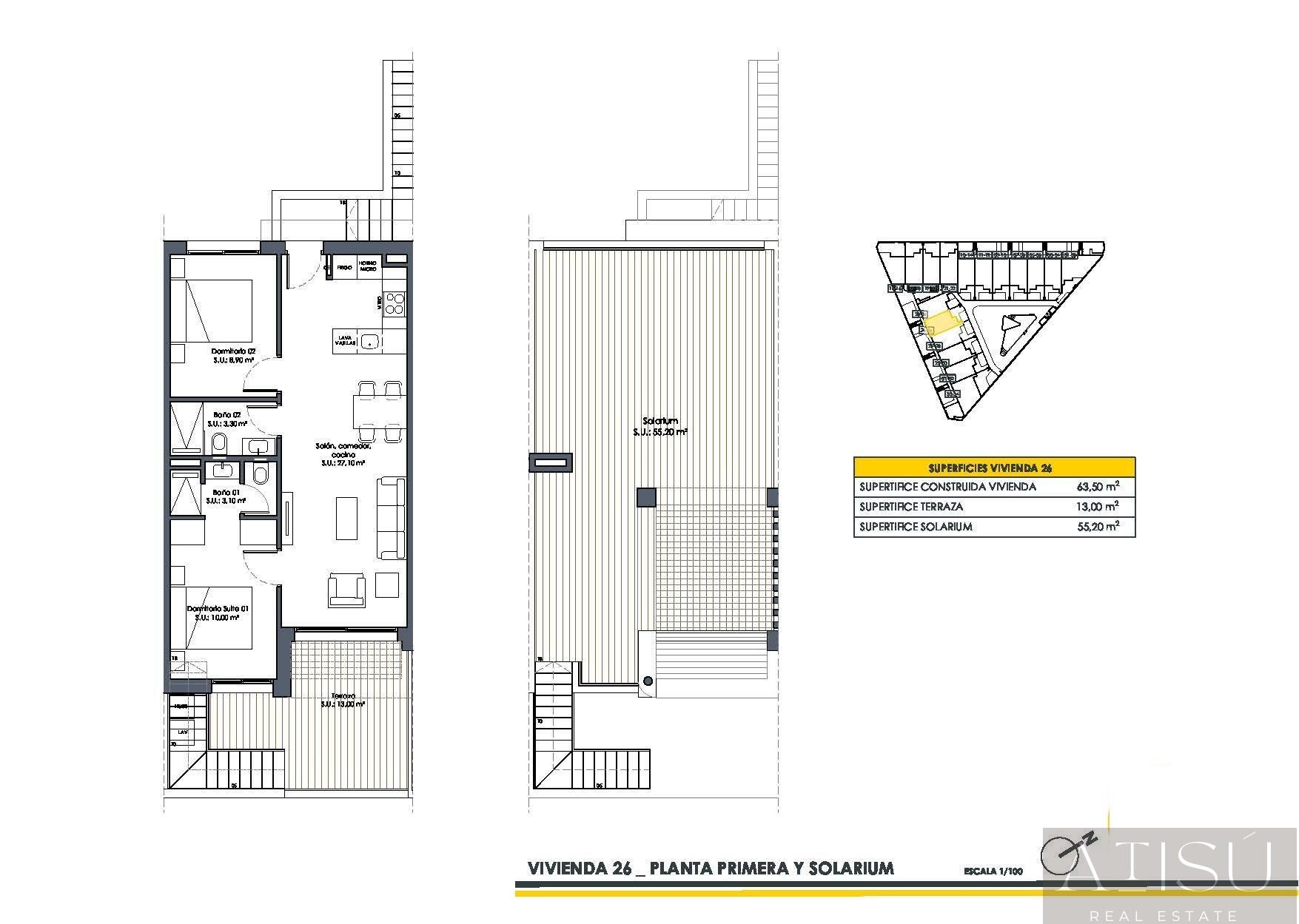 Venta de bungalow en San fulgencio