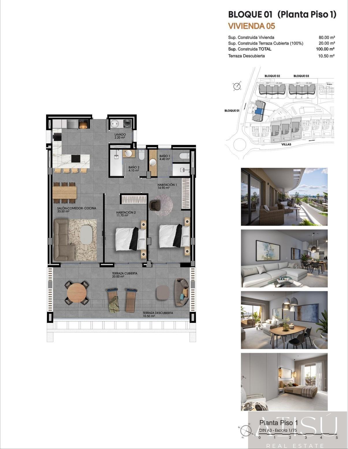 Venta de apartamento en Finestrat
