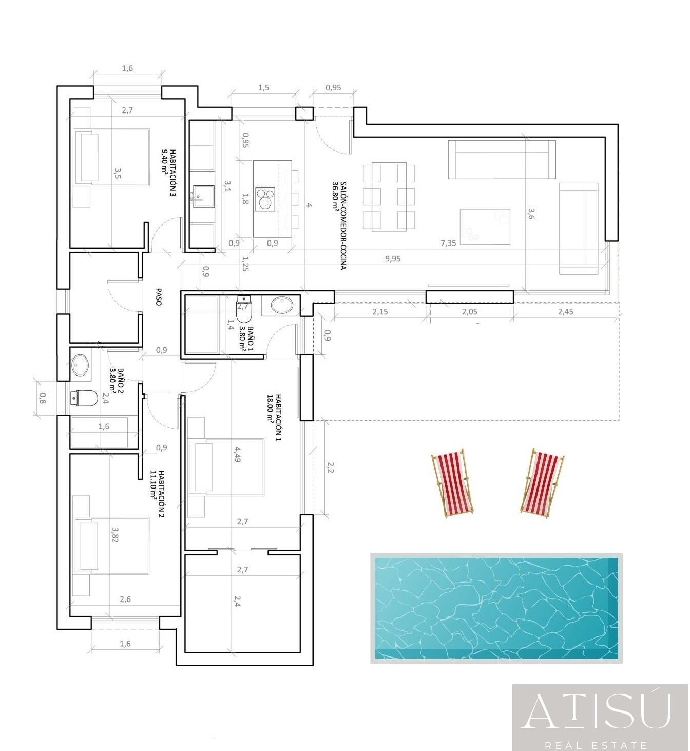 Venta de villa en Hondón de las nieves