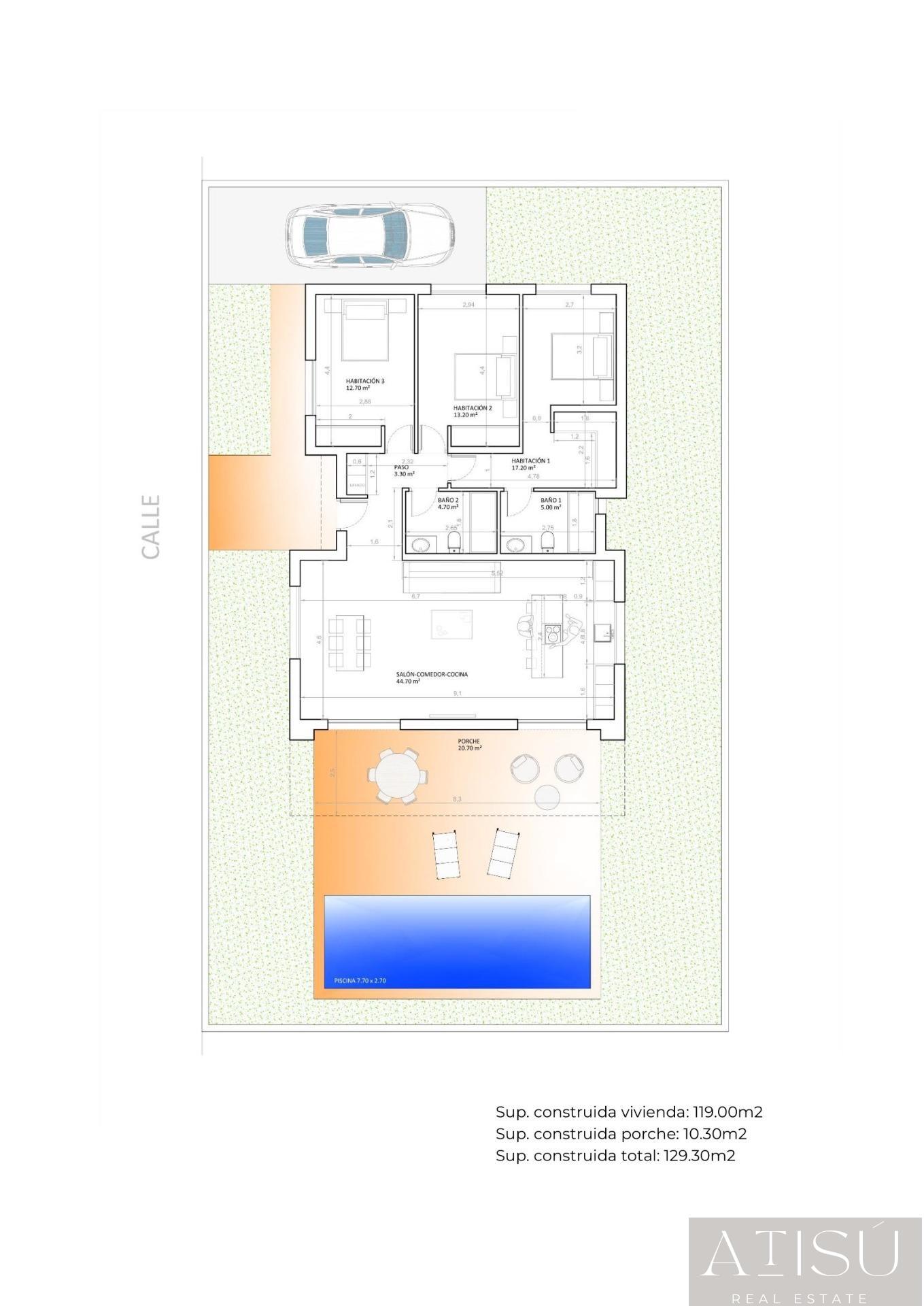 Venta de villa en Monforte del cid