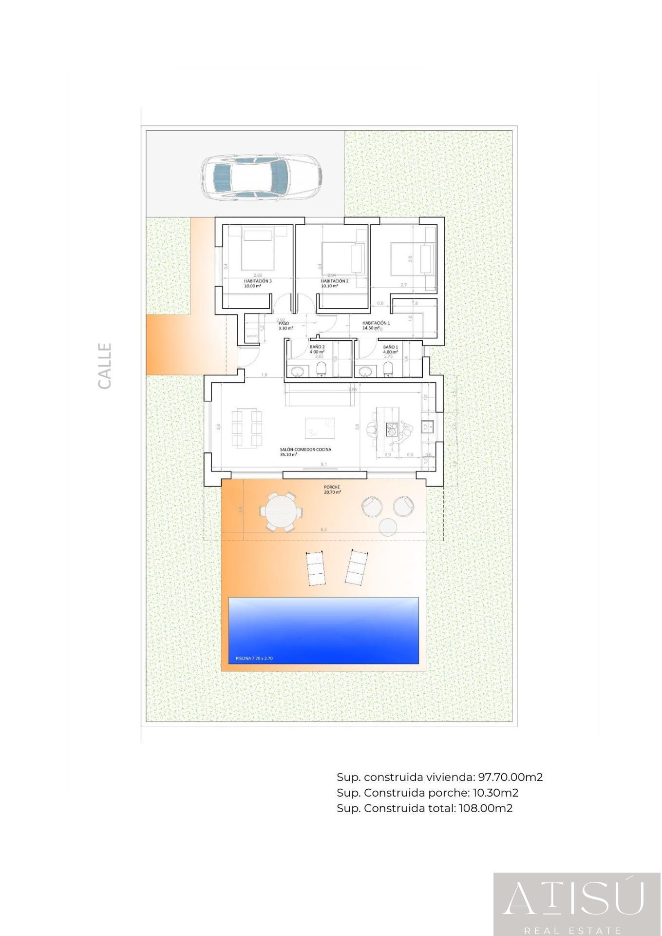 Venta de villa en Monforte del cid