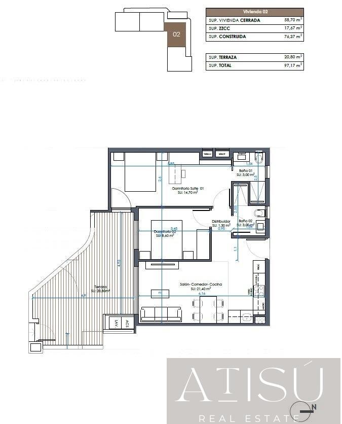 Venta de apartamento en Guardamar del segura