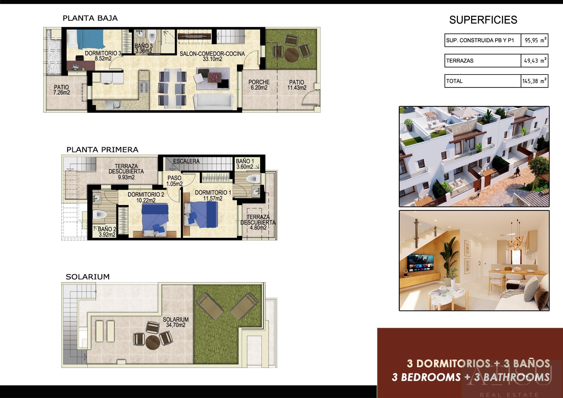 Venta de villa en Orihuela