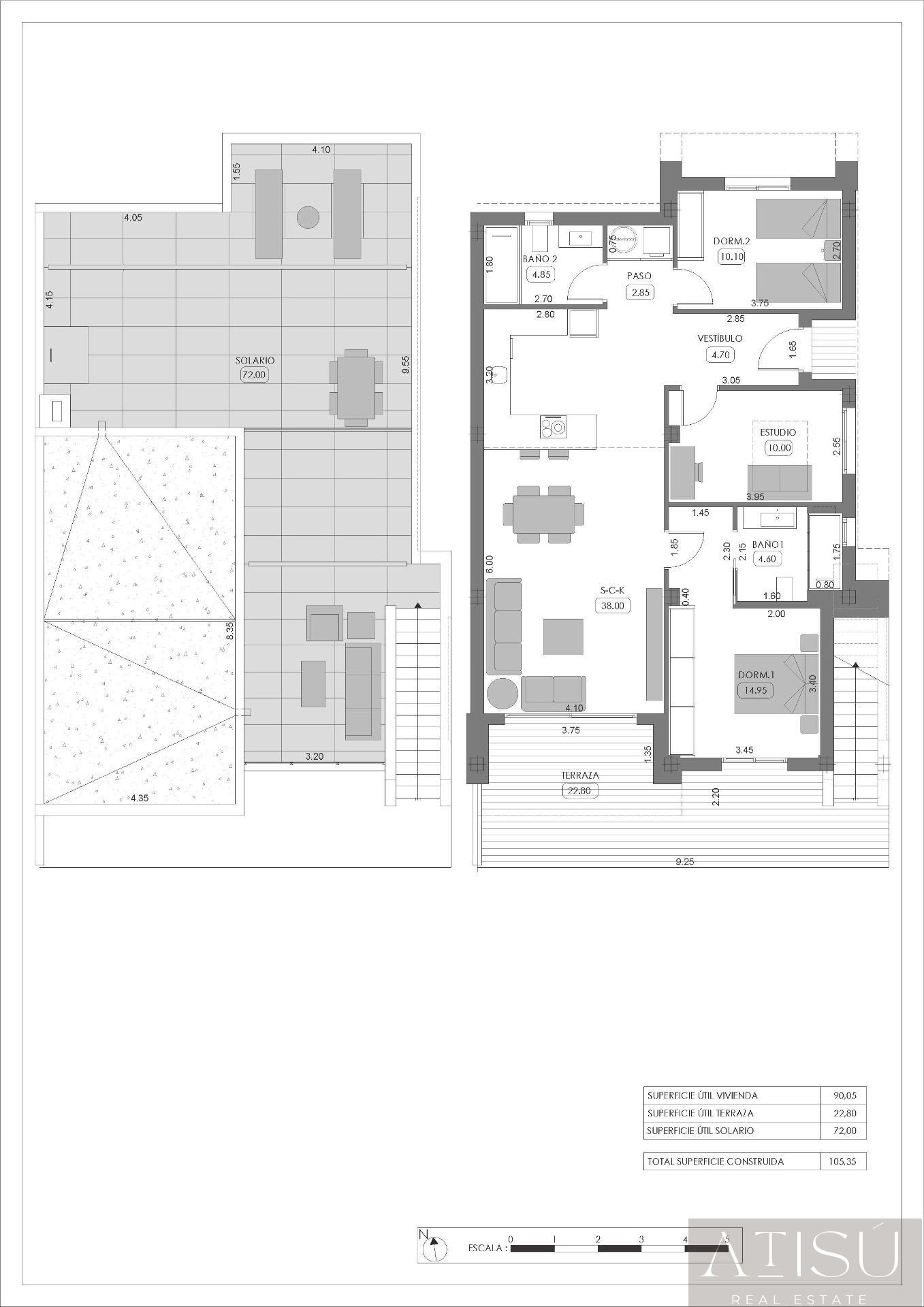 Venta de villa en Algorfa