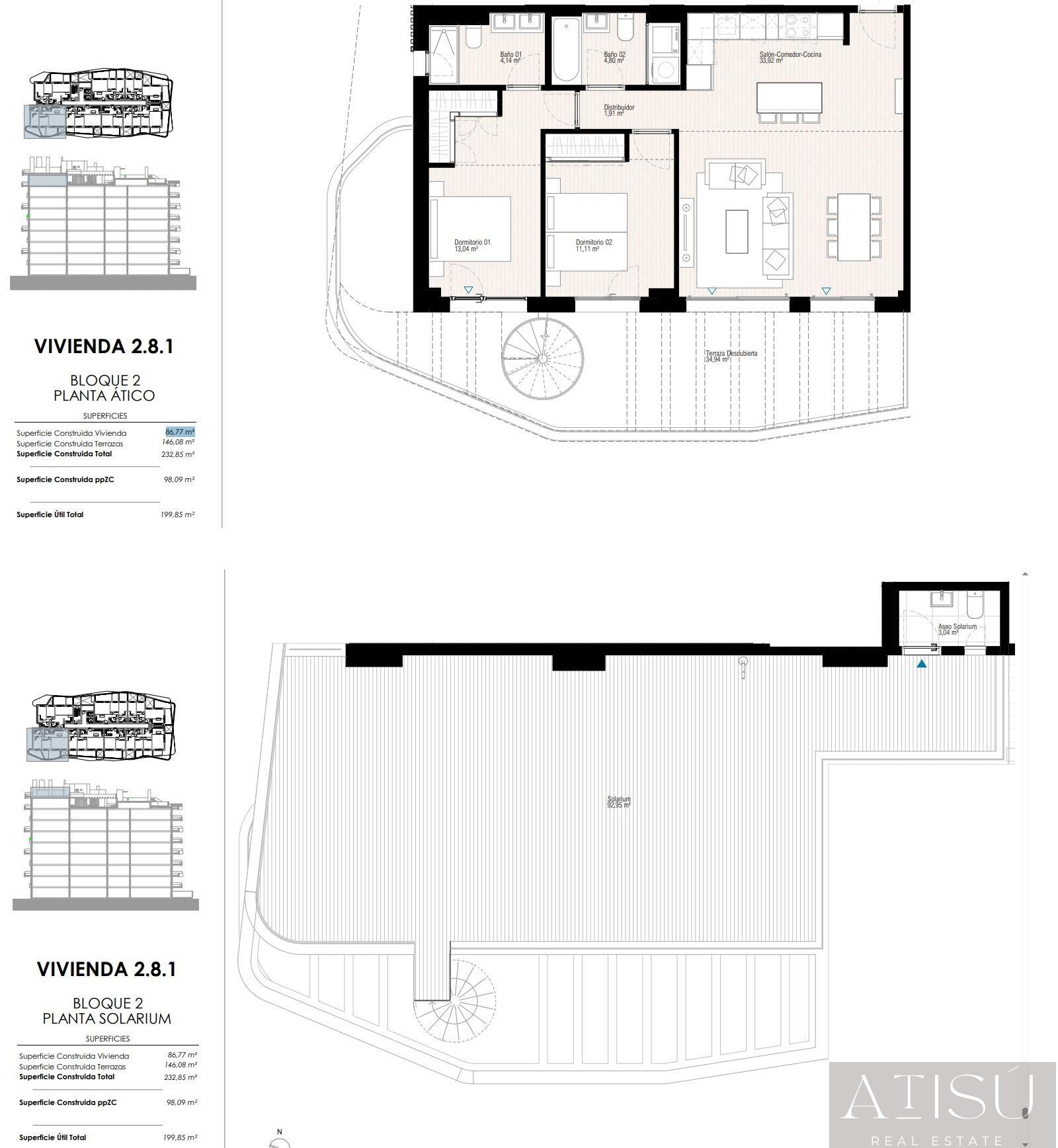 Venta de Ático en Villajoyosa