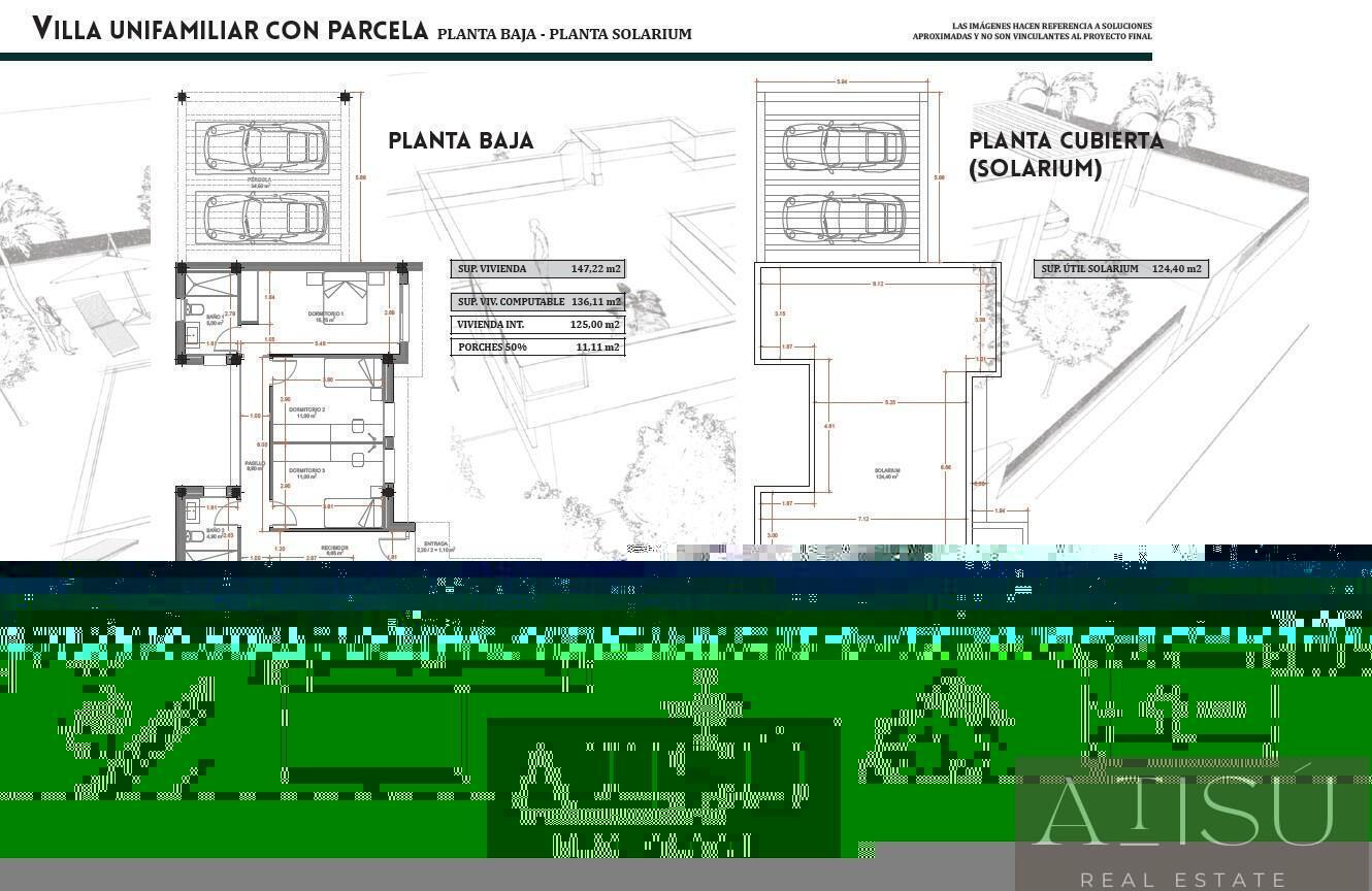 Venta de villa en Jacarilla