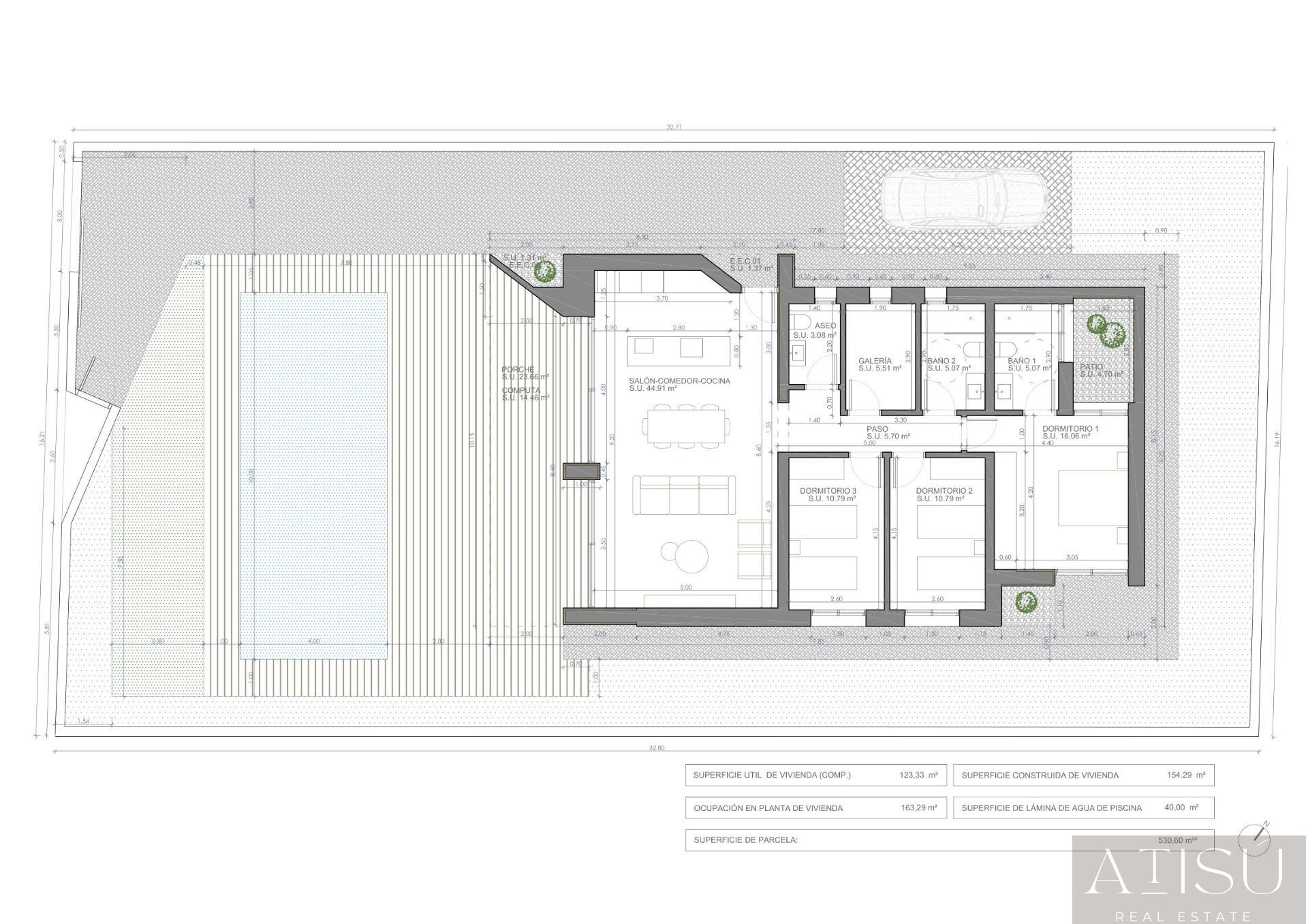 Venta de villa en Aspe