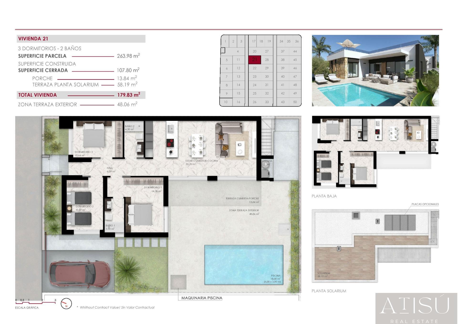 Venta de villa en Ciudad quesada