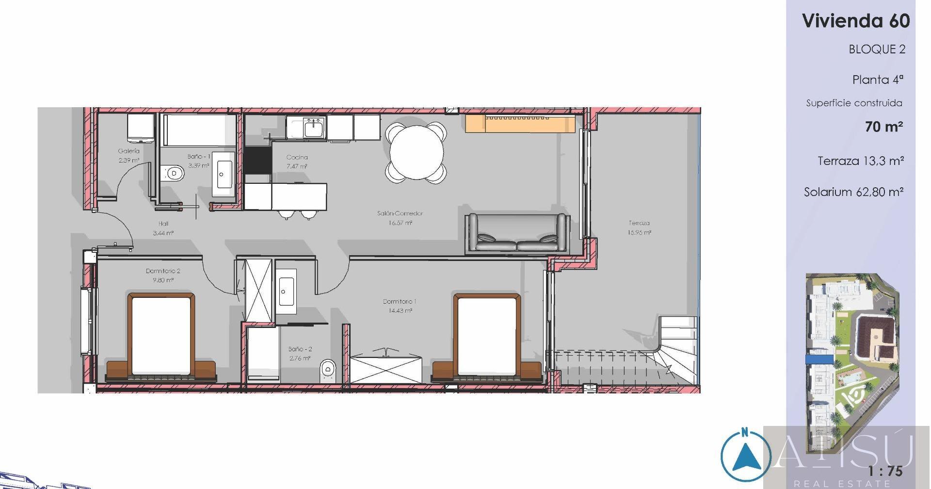 Venta de Ático en Guardamar del segura