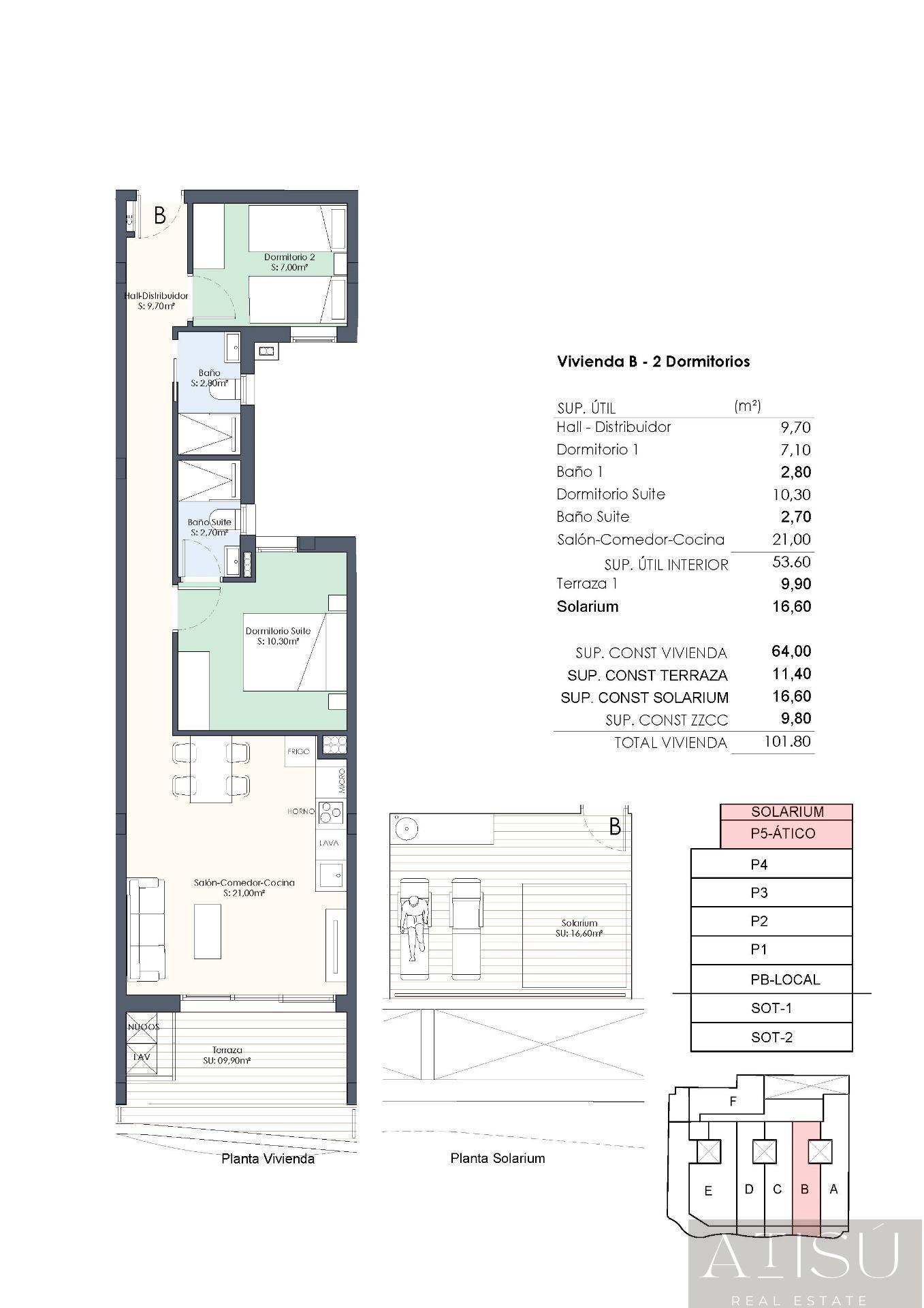 For sale of penthouse in Torrevieja