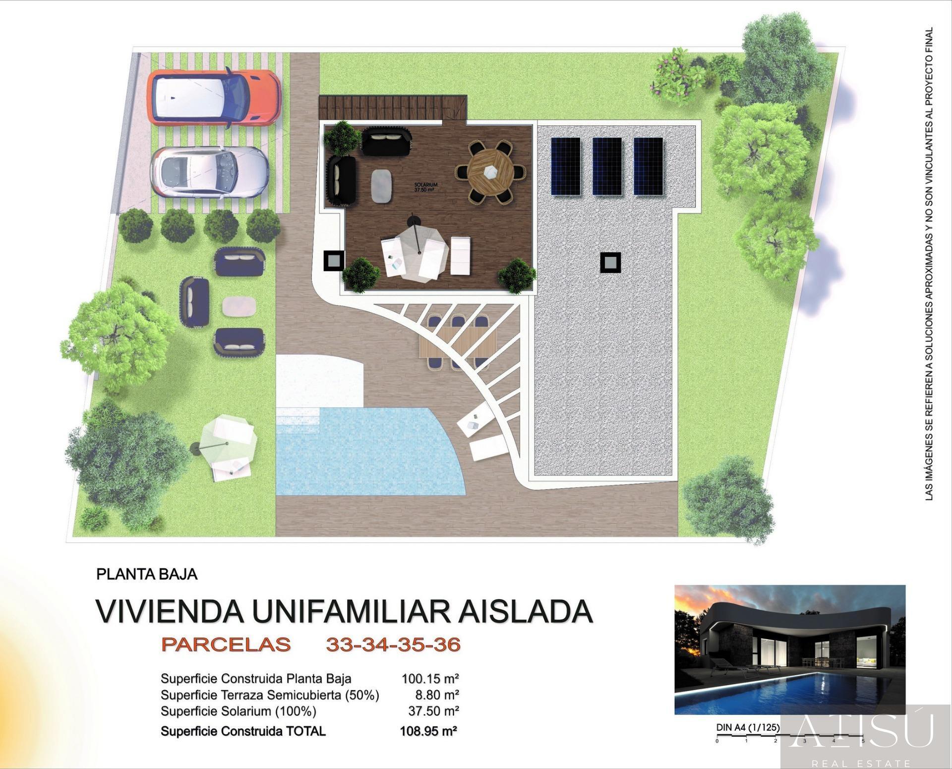 Venta de villa en Los montesinos