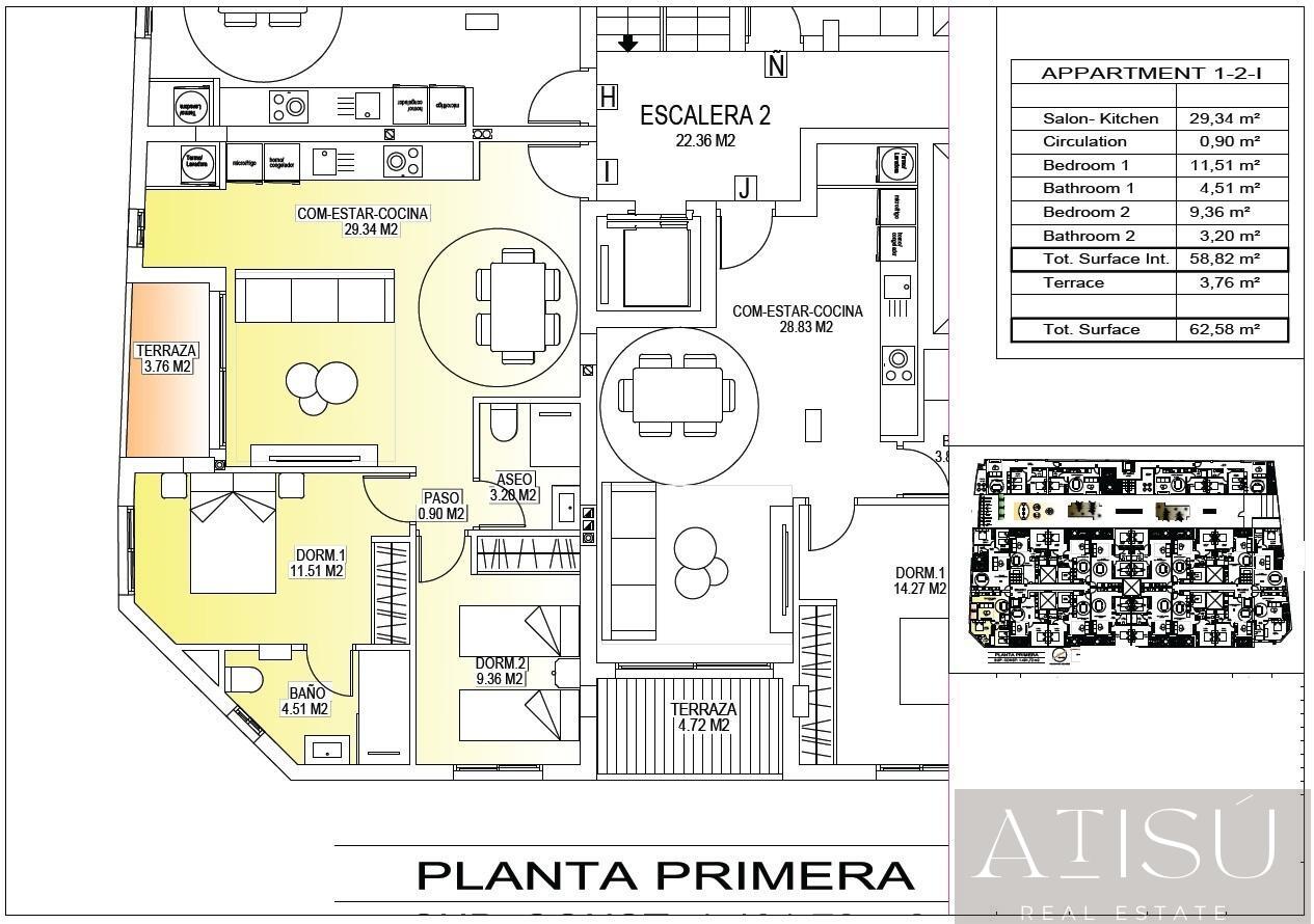 Venta de apartamento en San miguel de salinas