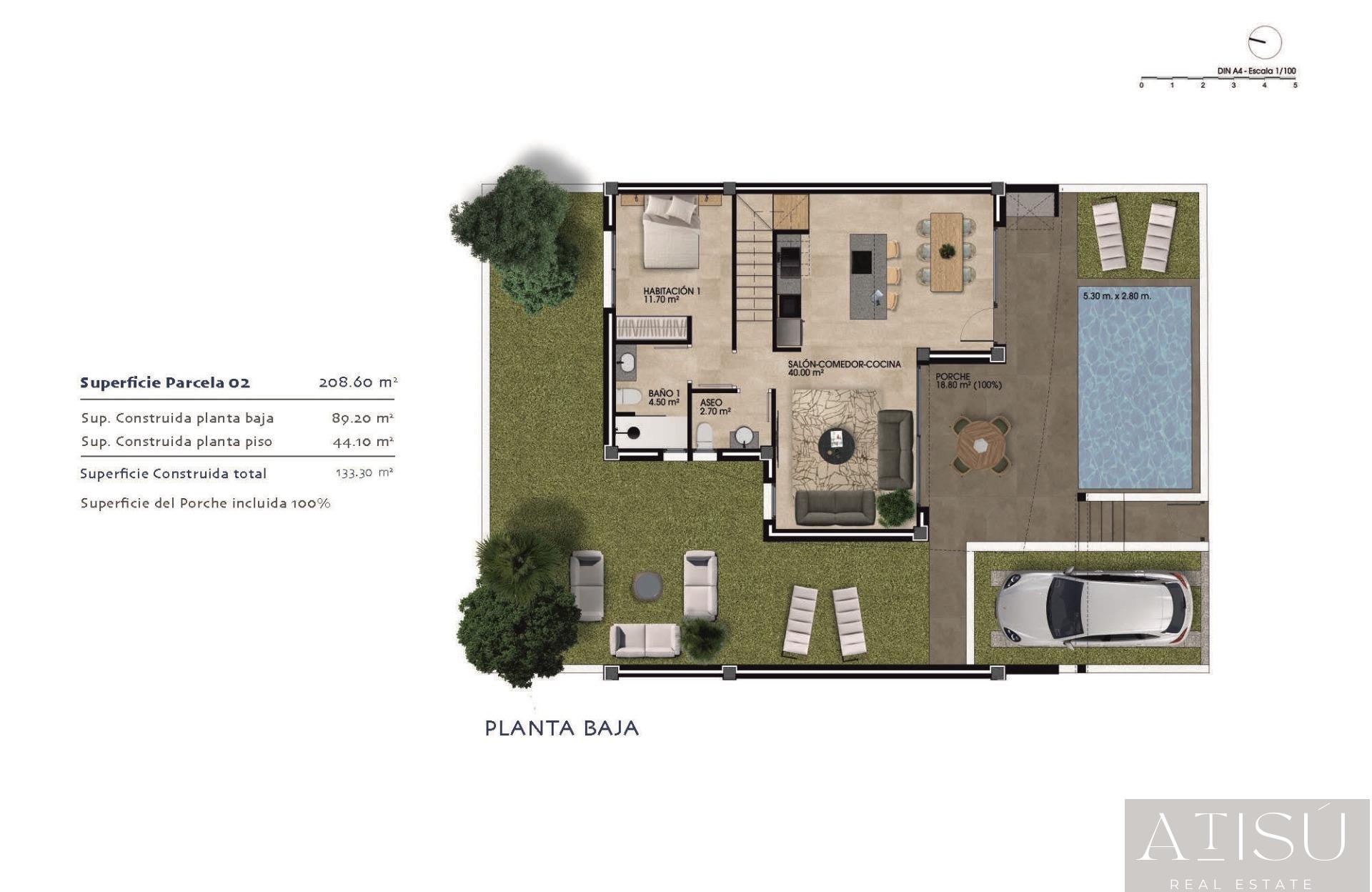 Venta de villa en Dolores