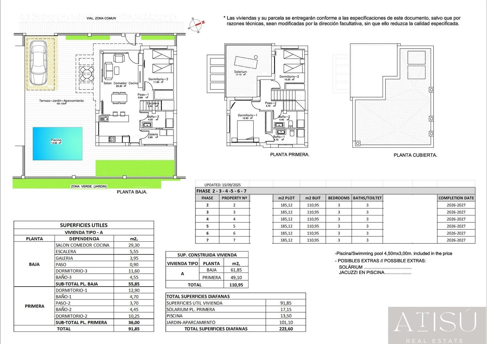 Venta de villa en Los montesinos