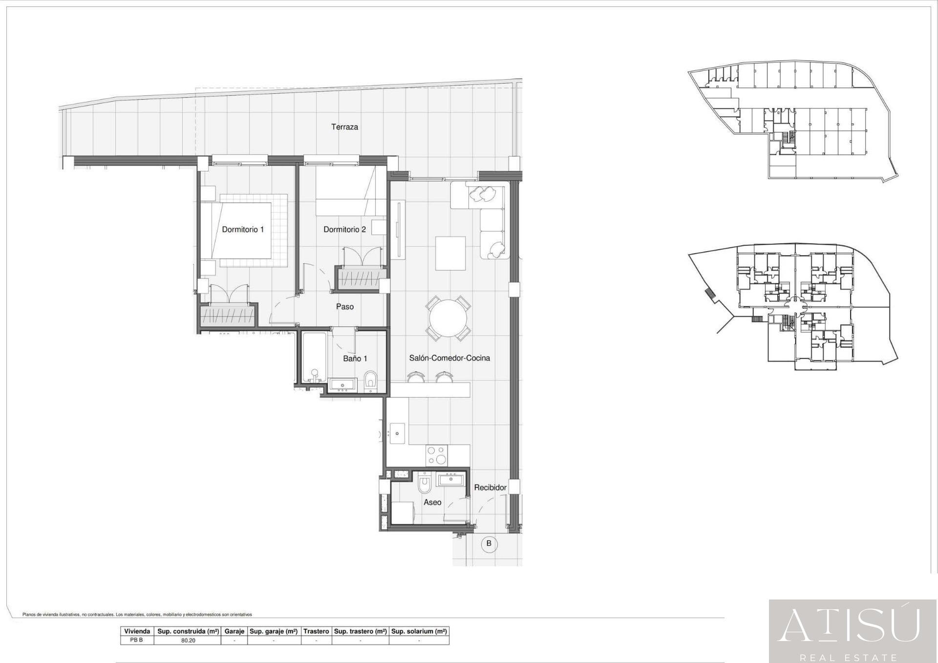Venta de apartamento en Bigastro