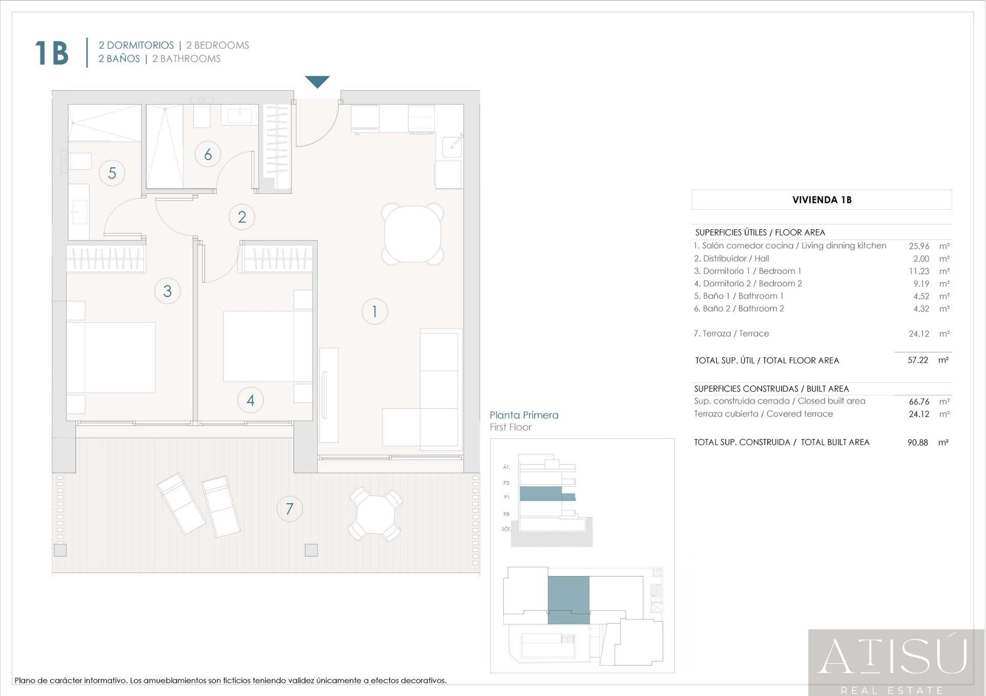 Venta de apartamento en Benijofar