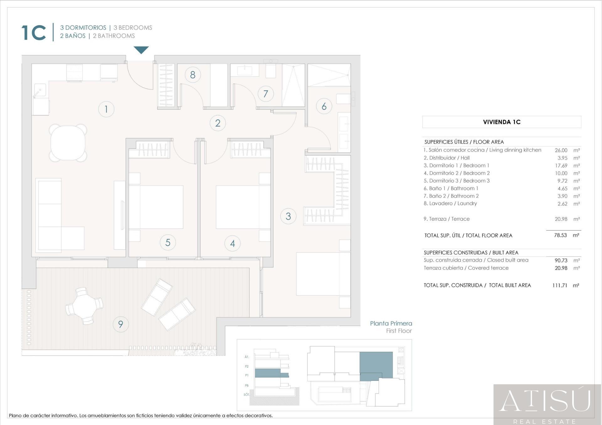 Venta de apartamento en Benijofar