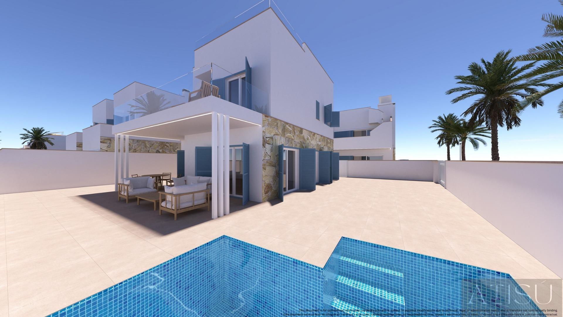 Venta de bungalow en Pilar de la horadada