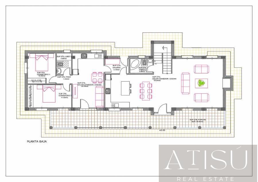 Venta de villa en Pinoso