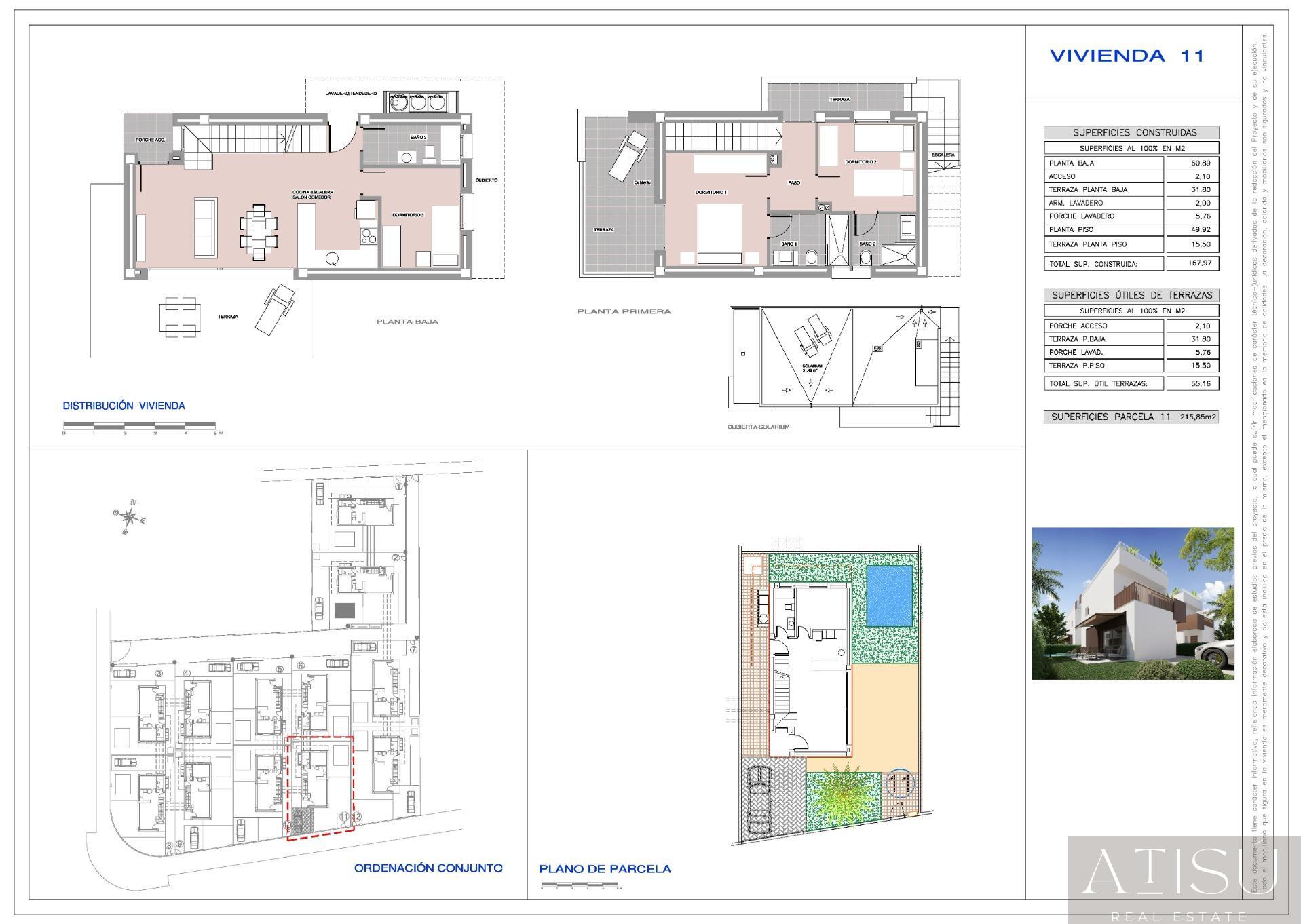 Venta de villa en La marina