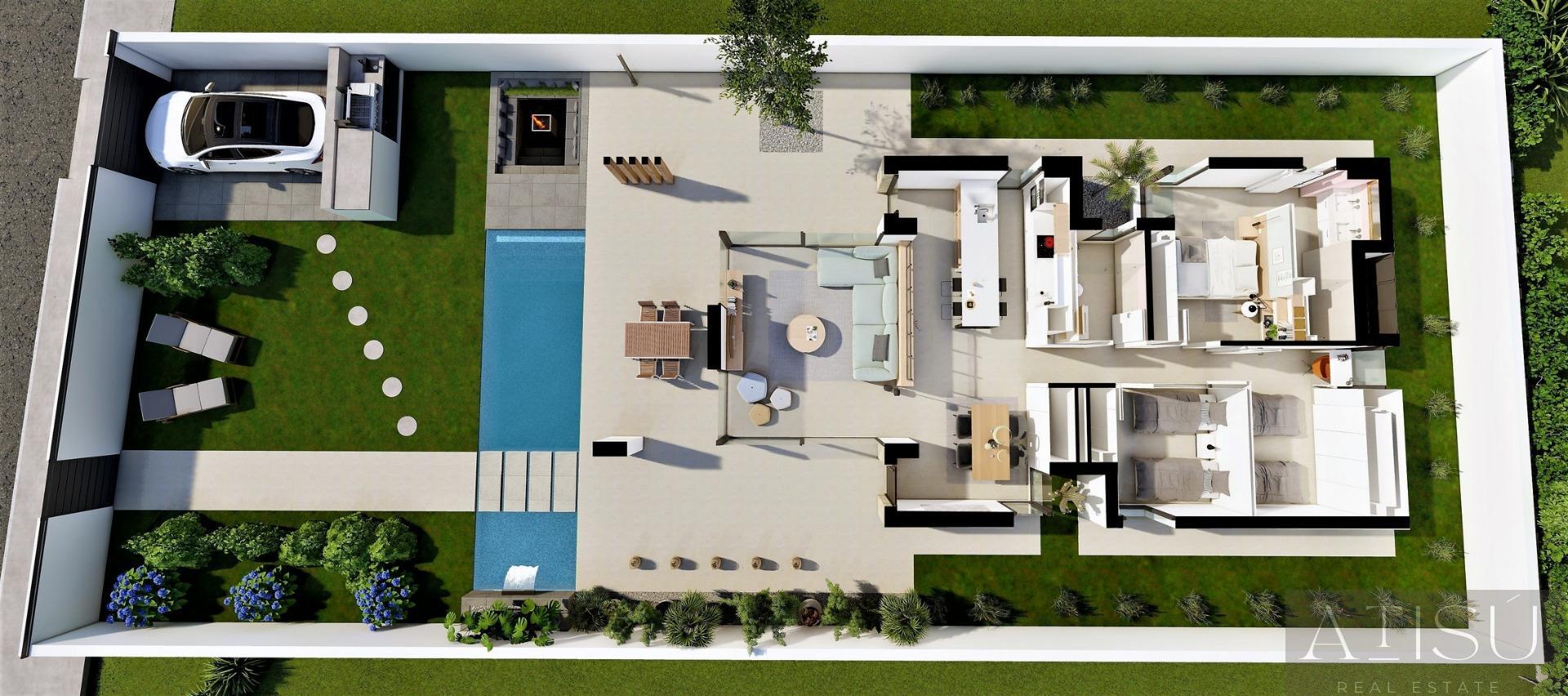 Venta de villa en San fulgencio