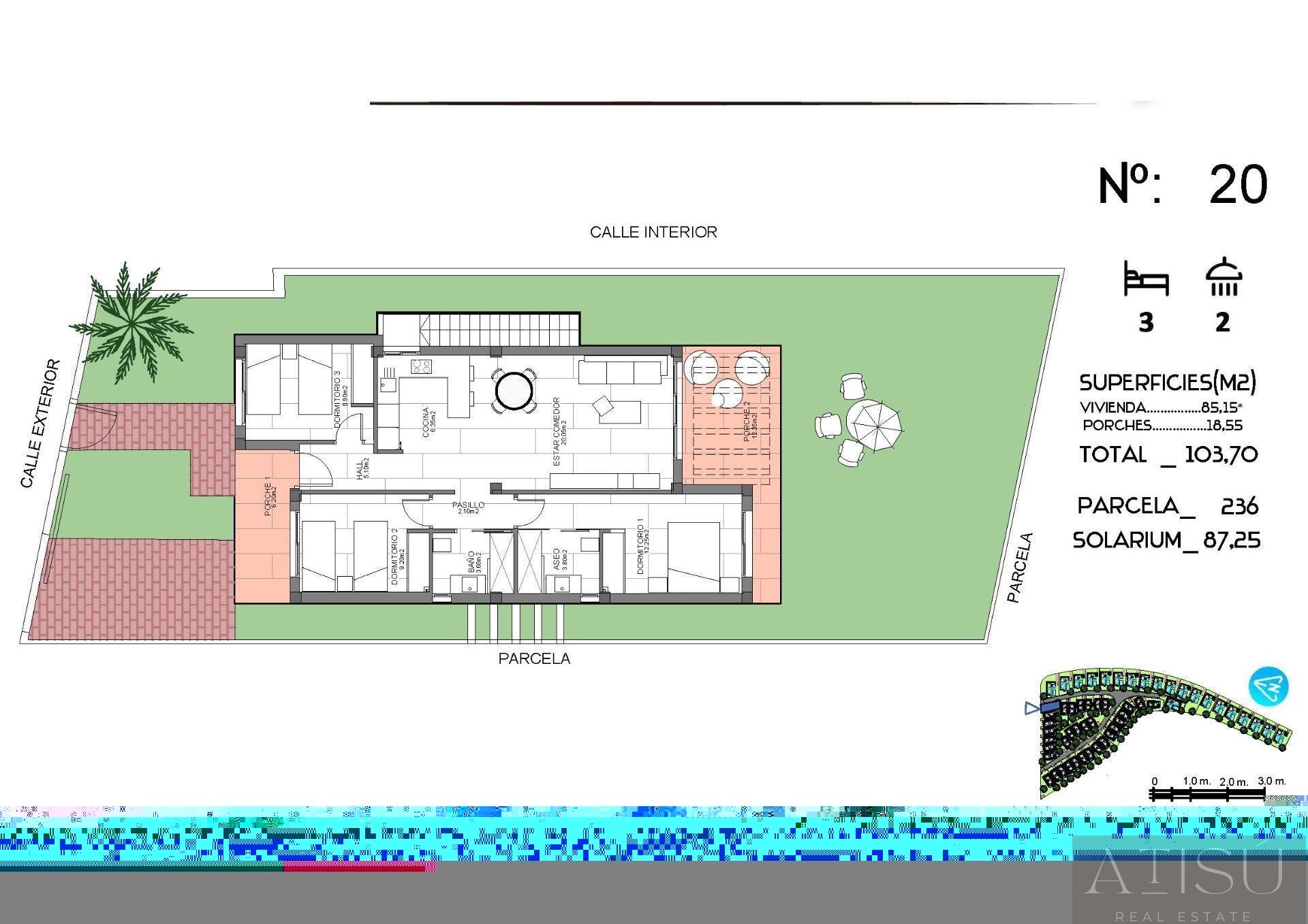 Venta de villa en Algorfa