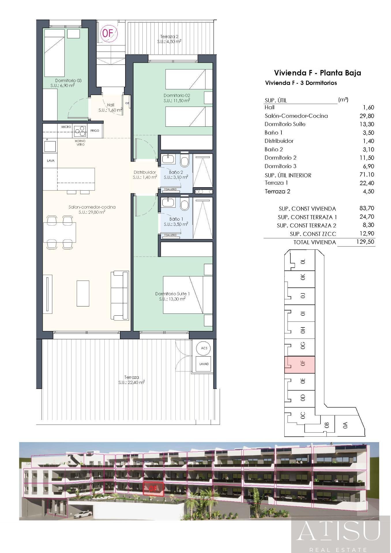 Venta de apartamento en Benijofar