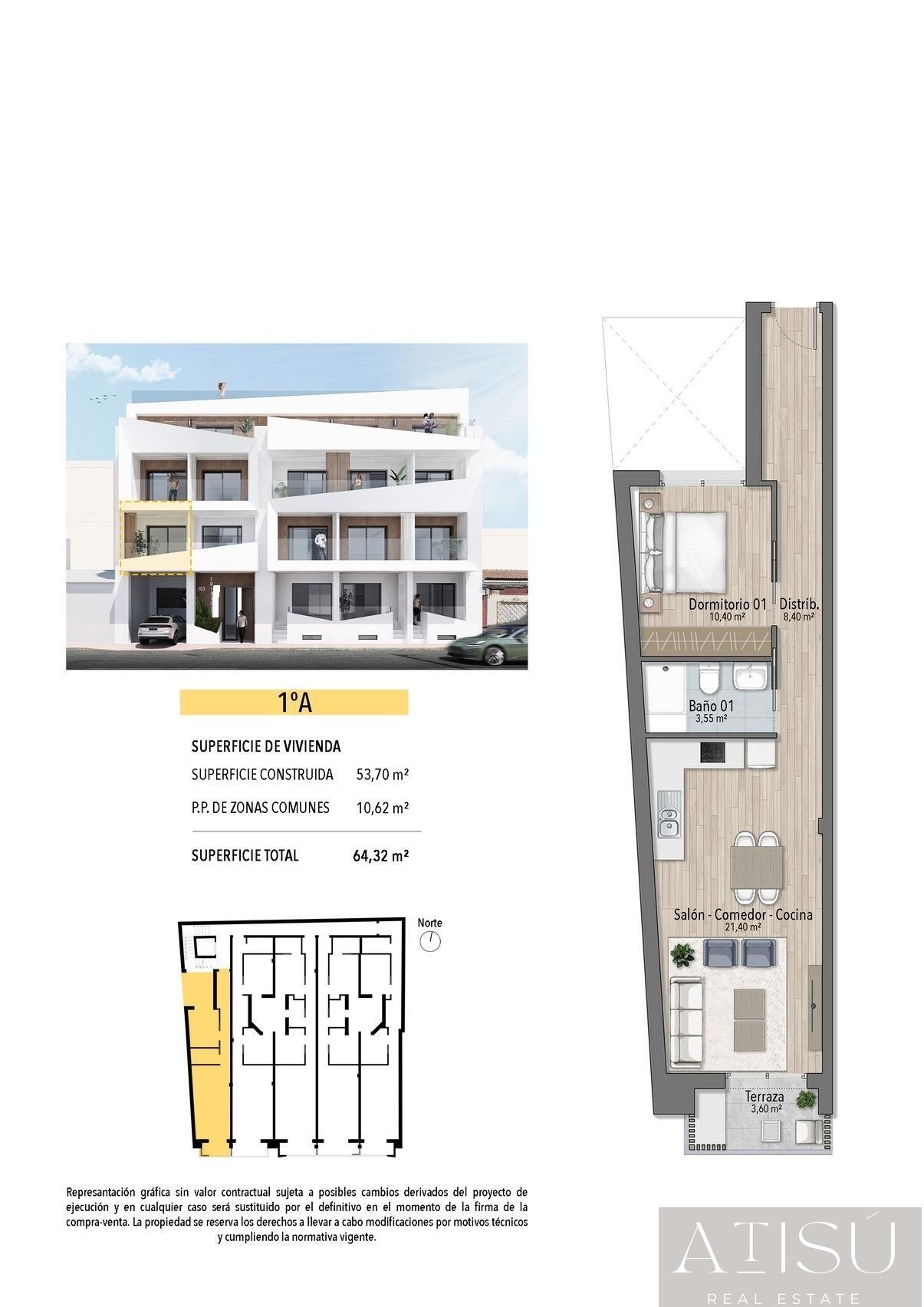 Venta de apartamento en Torrevieja