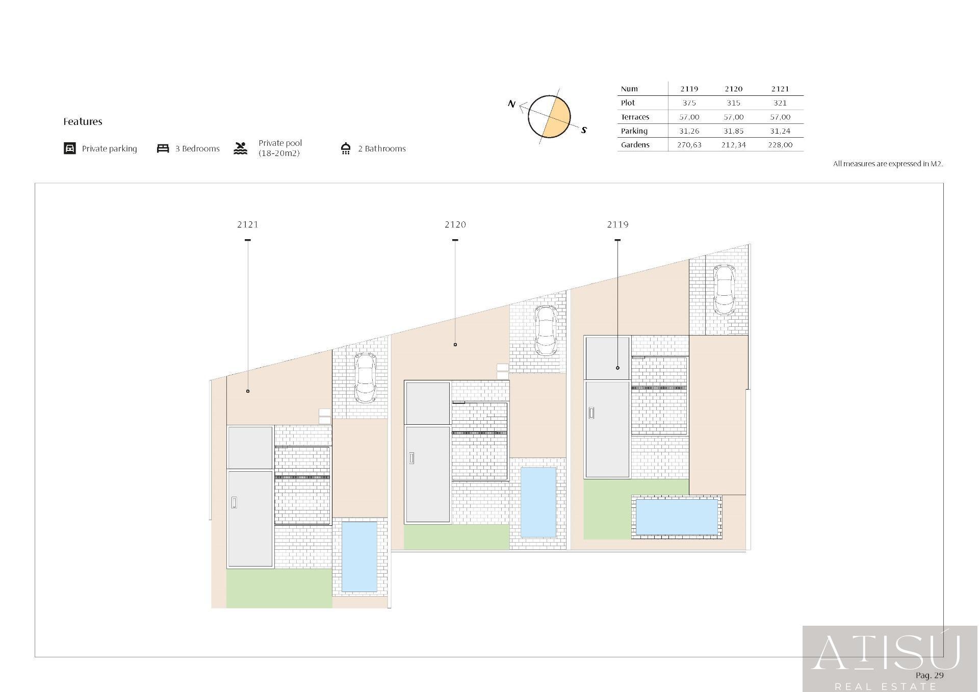 Venta de villa en Algorfa