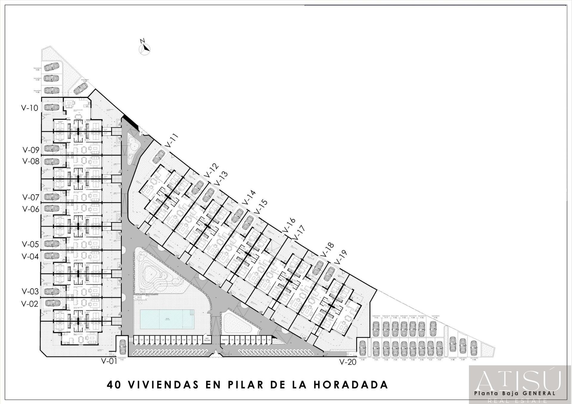Venta de bungalow en Pilar de la horadada