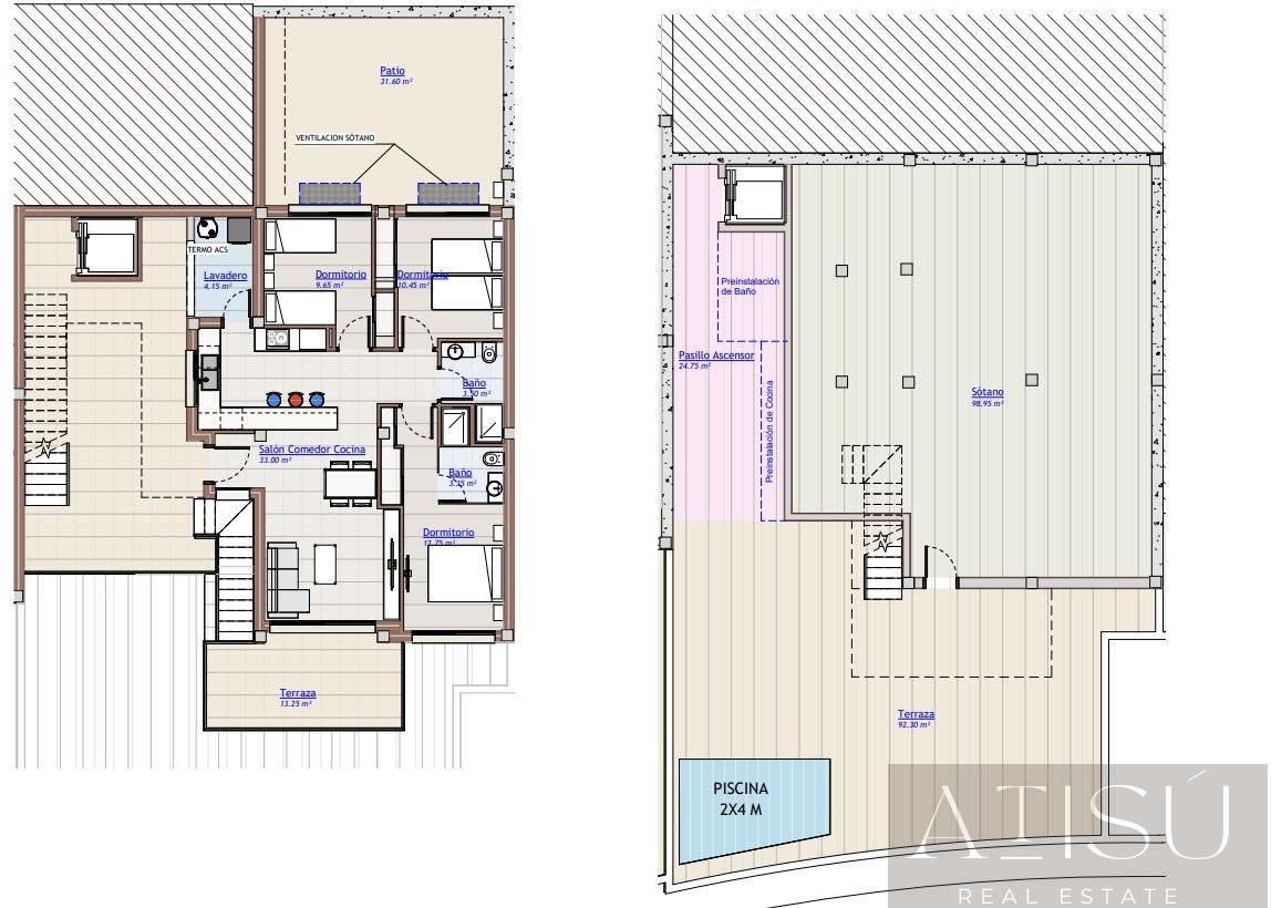 Venta de bungalow en San miguel de salinas