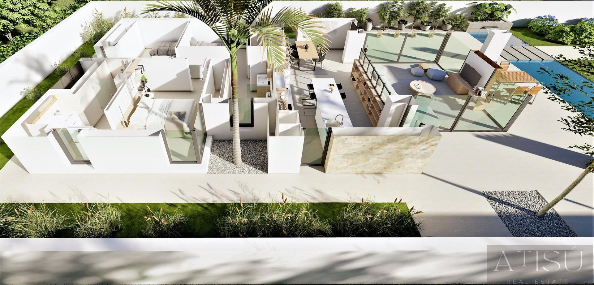 Venta de villa en San fulgencio