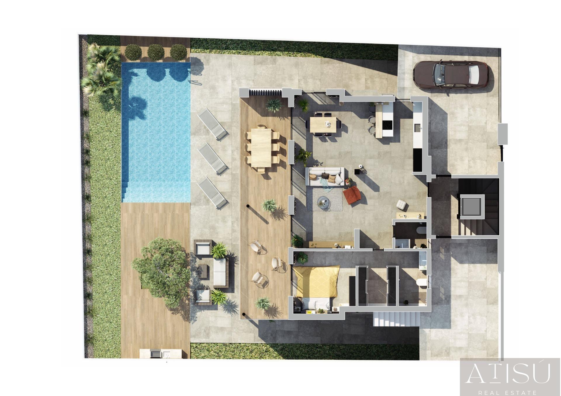 Venta de villa en Rojales
