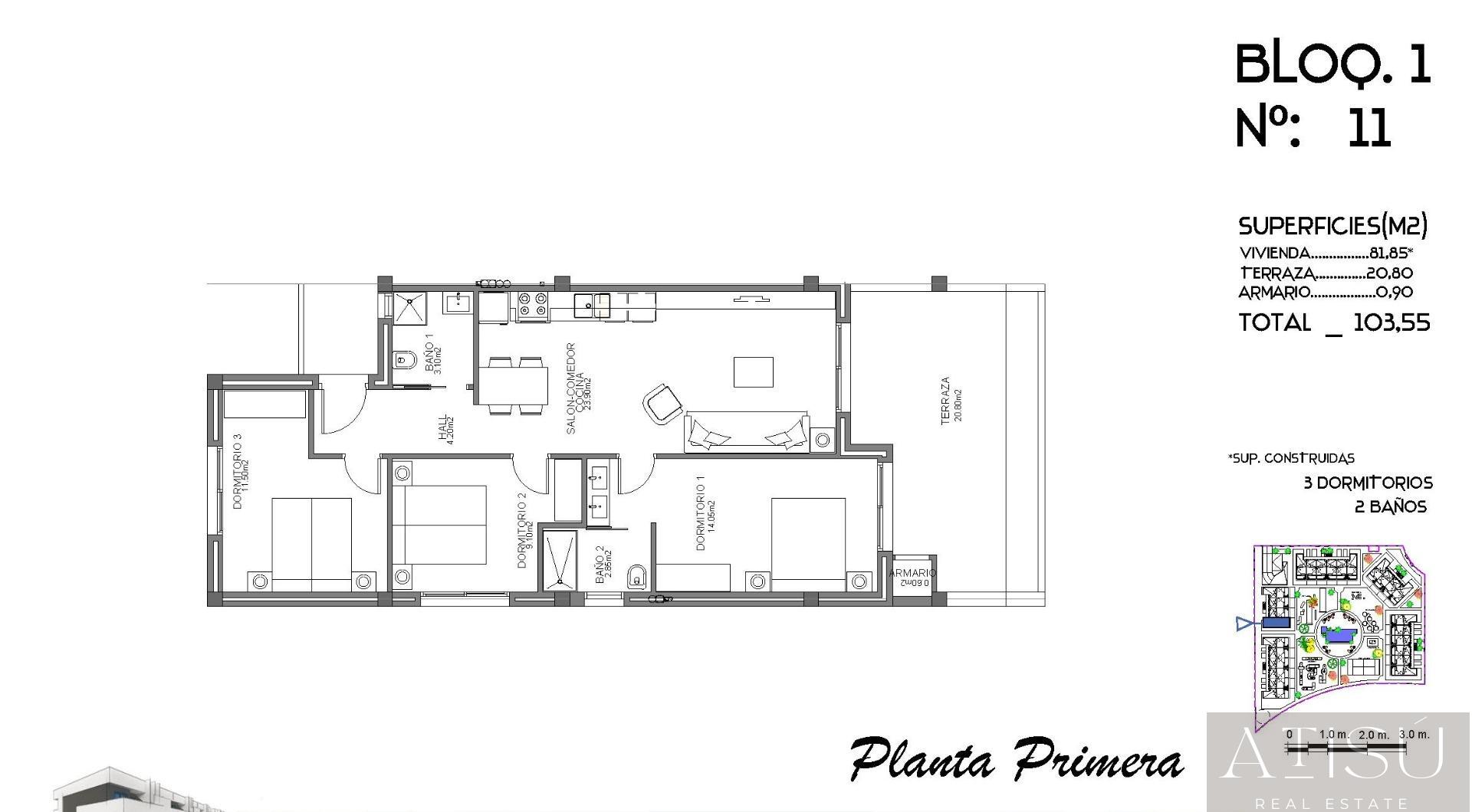 Venta de apartamento en Guardamar del segura