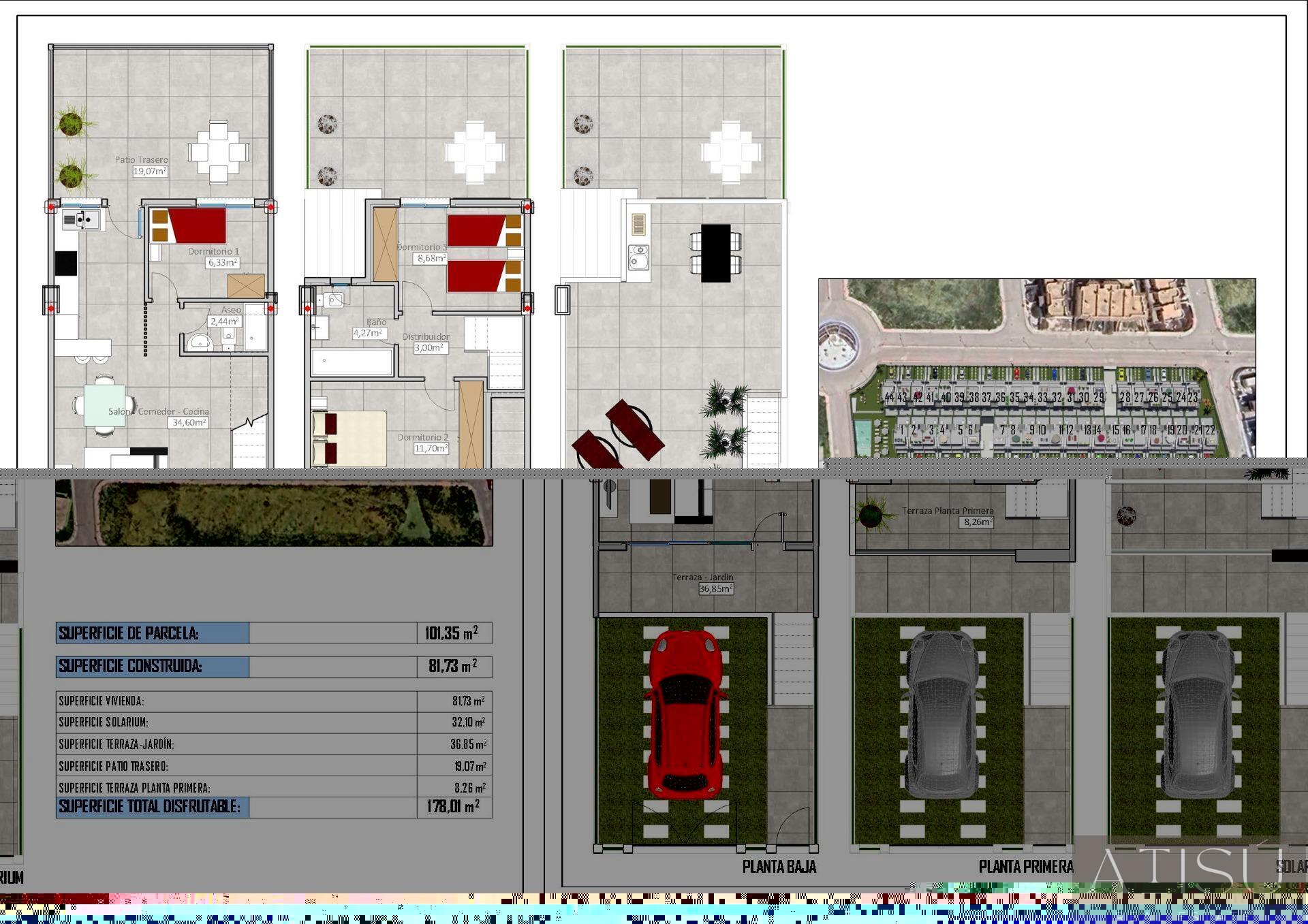 Venta de villa en Cox