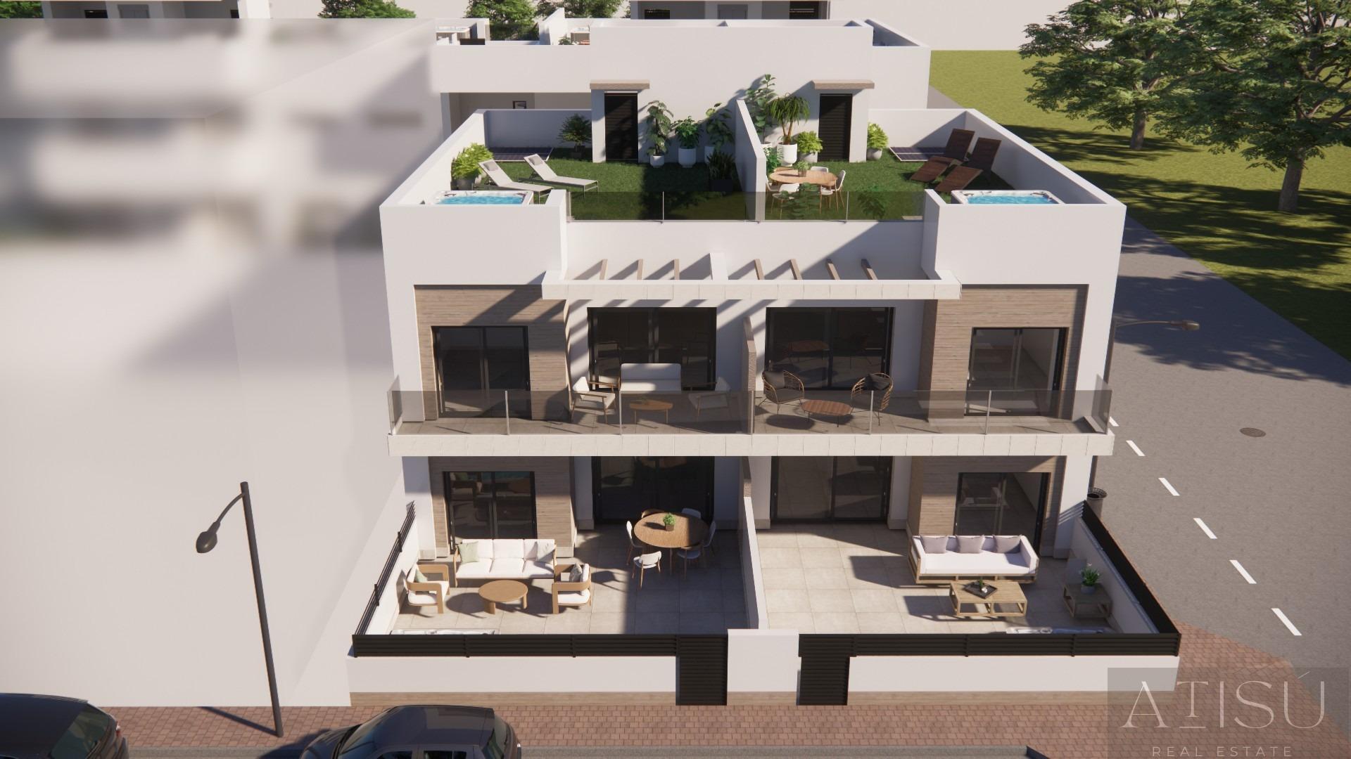 Venta de bungalow en Rojales