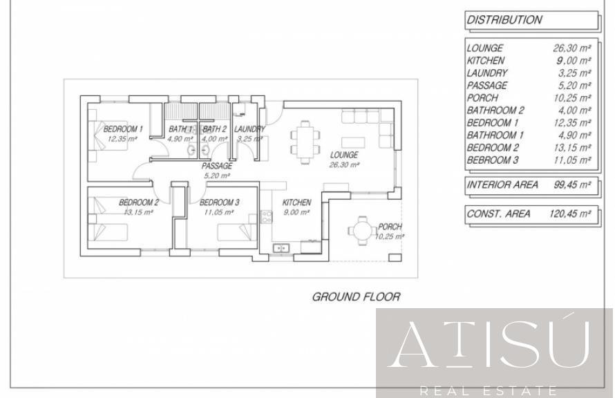 For sale of villa in Pinoso