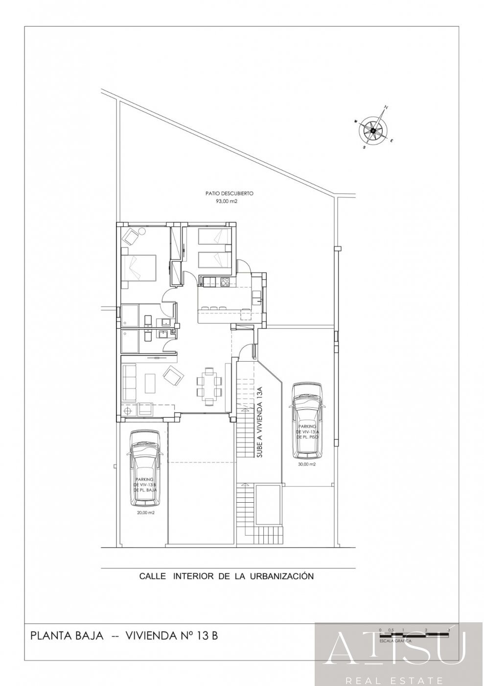 Venta de bungalow en San miguel de salinas