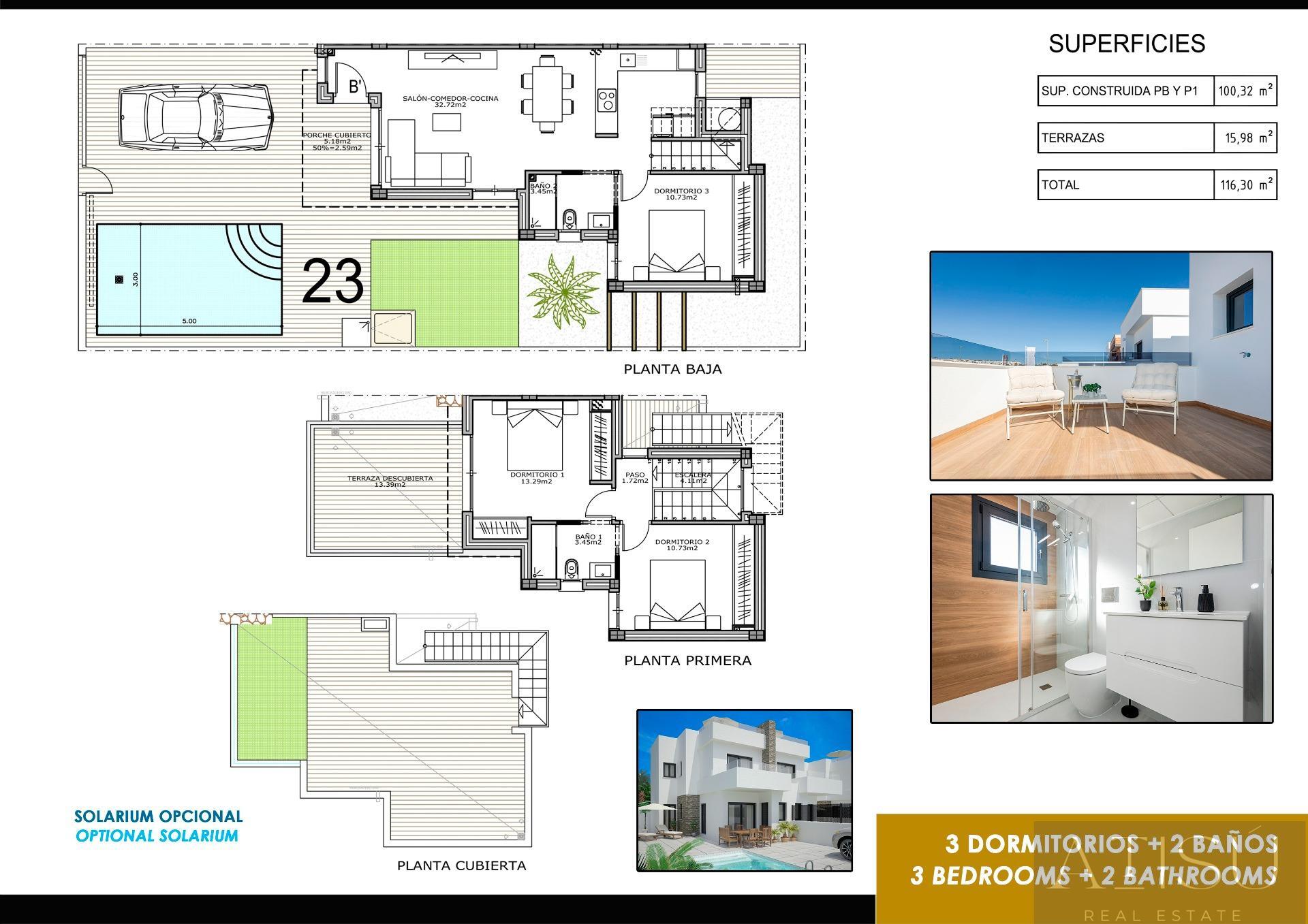 Venta de villa en Orihuela