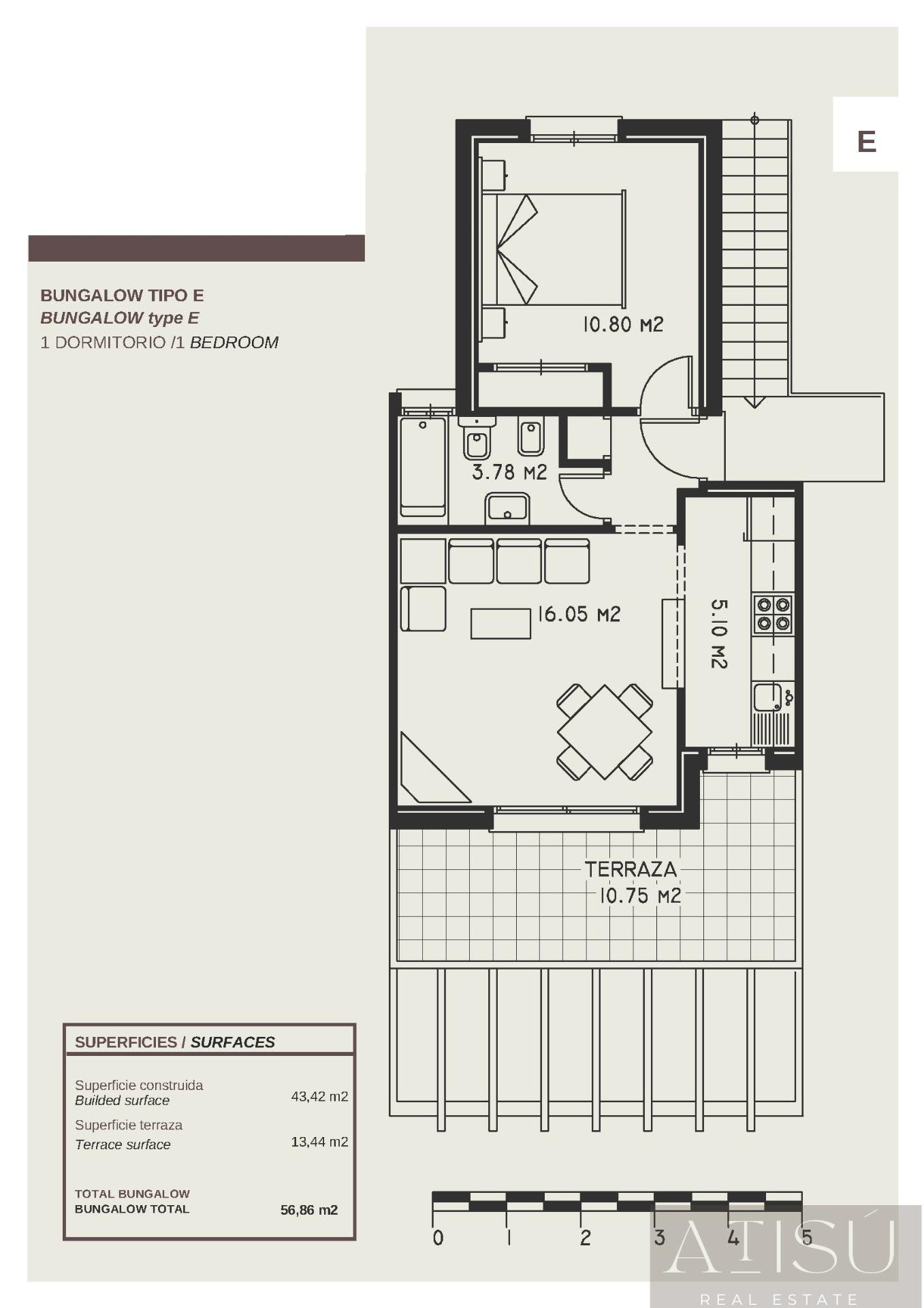 Venta de bungalow en Calpe