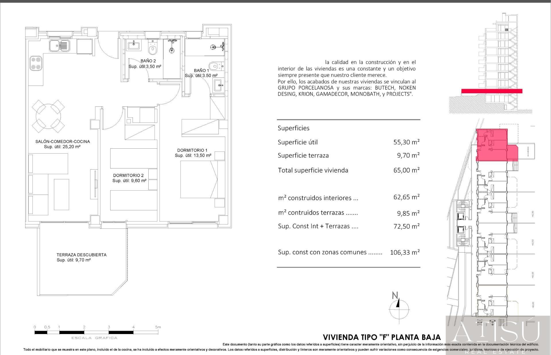 Venta de apartamento en Villajoyosa