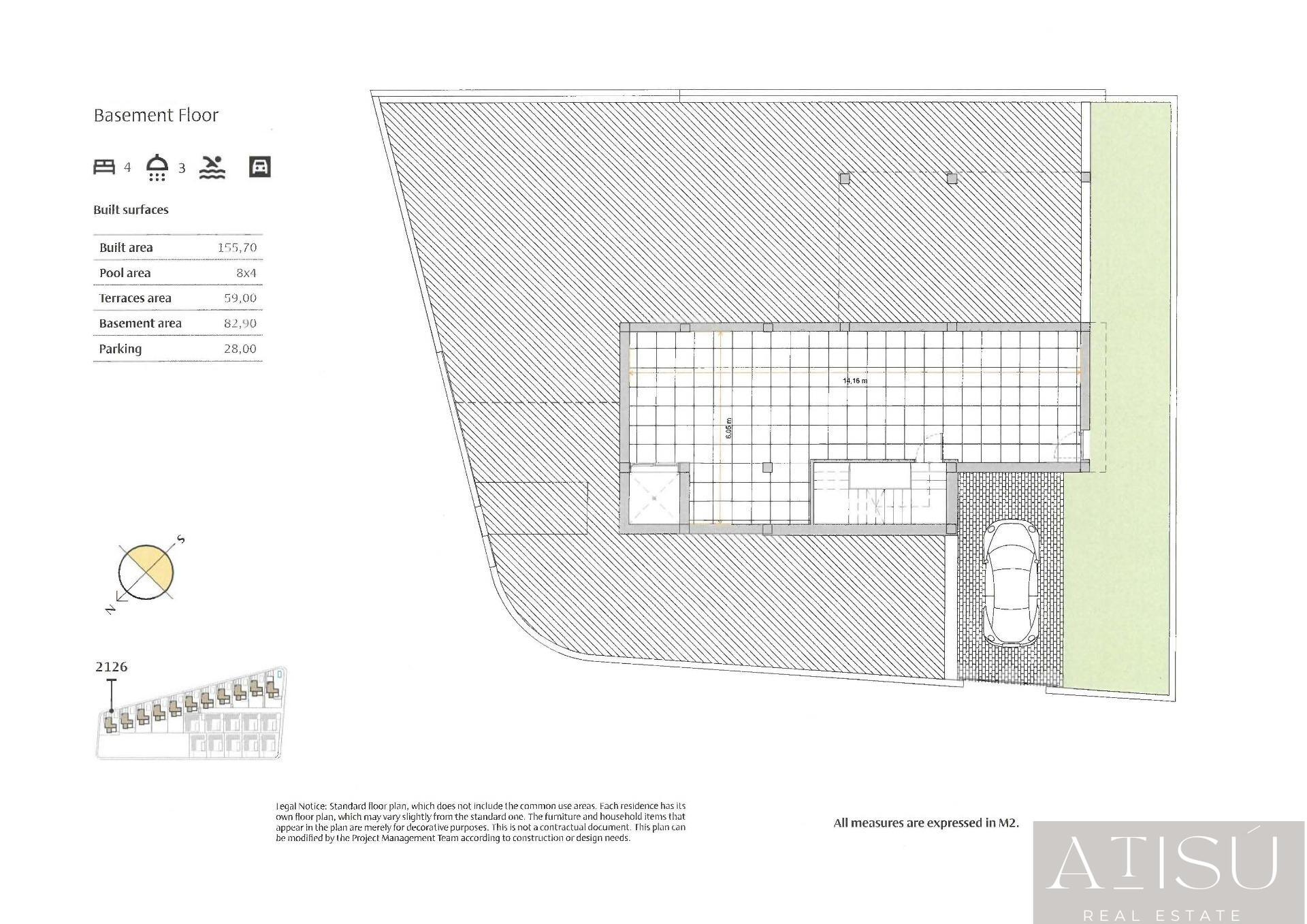 Venta de villa en Algorfa