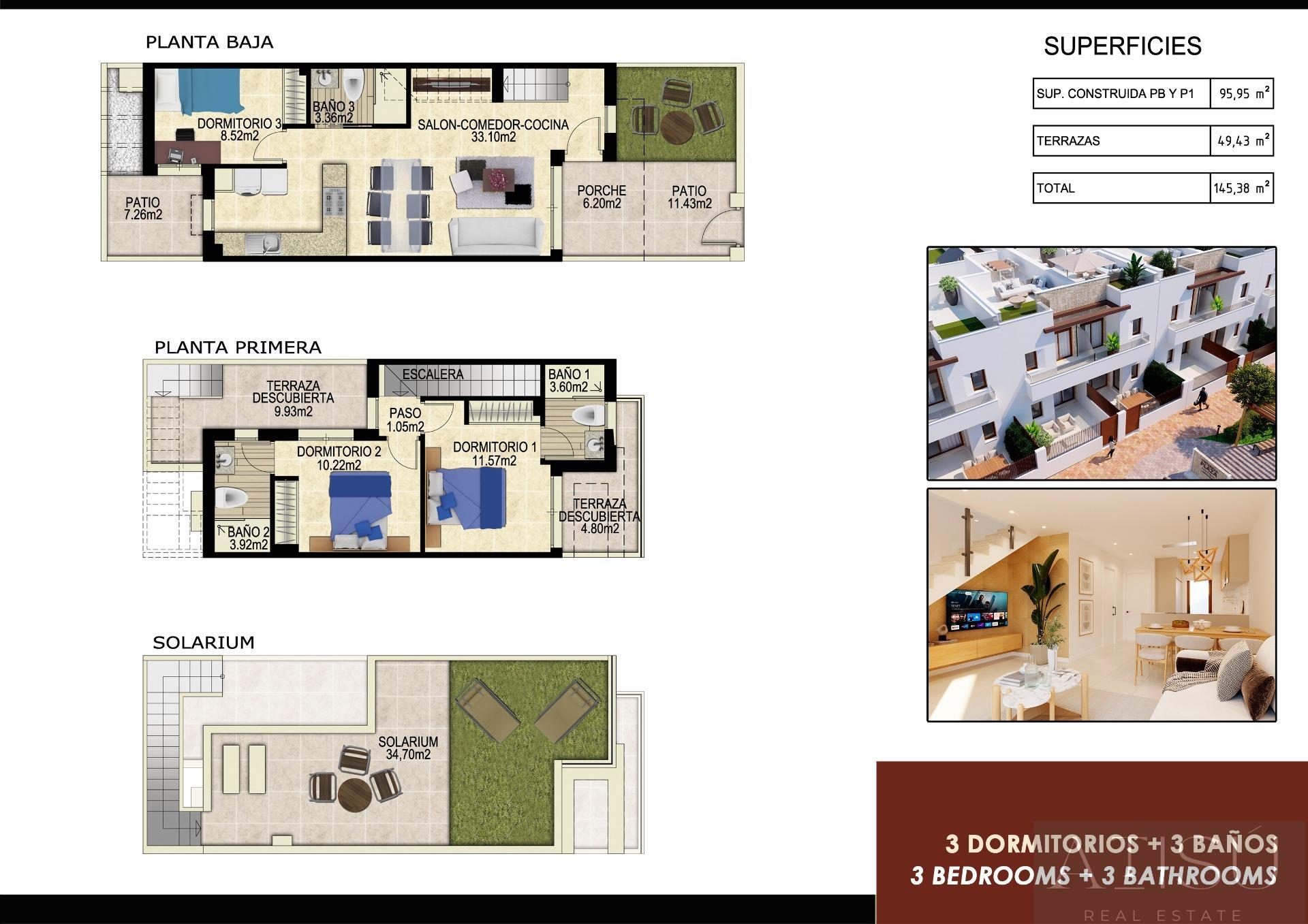 Venta de villa en Orihuela