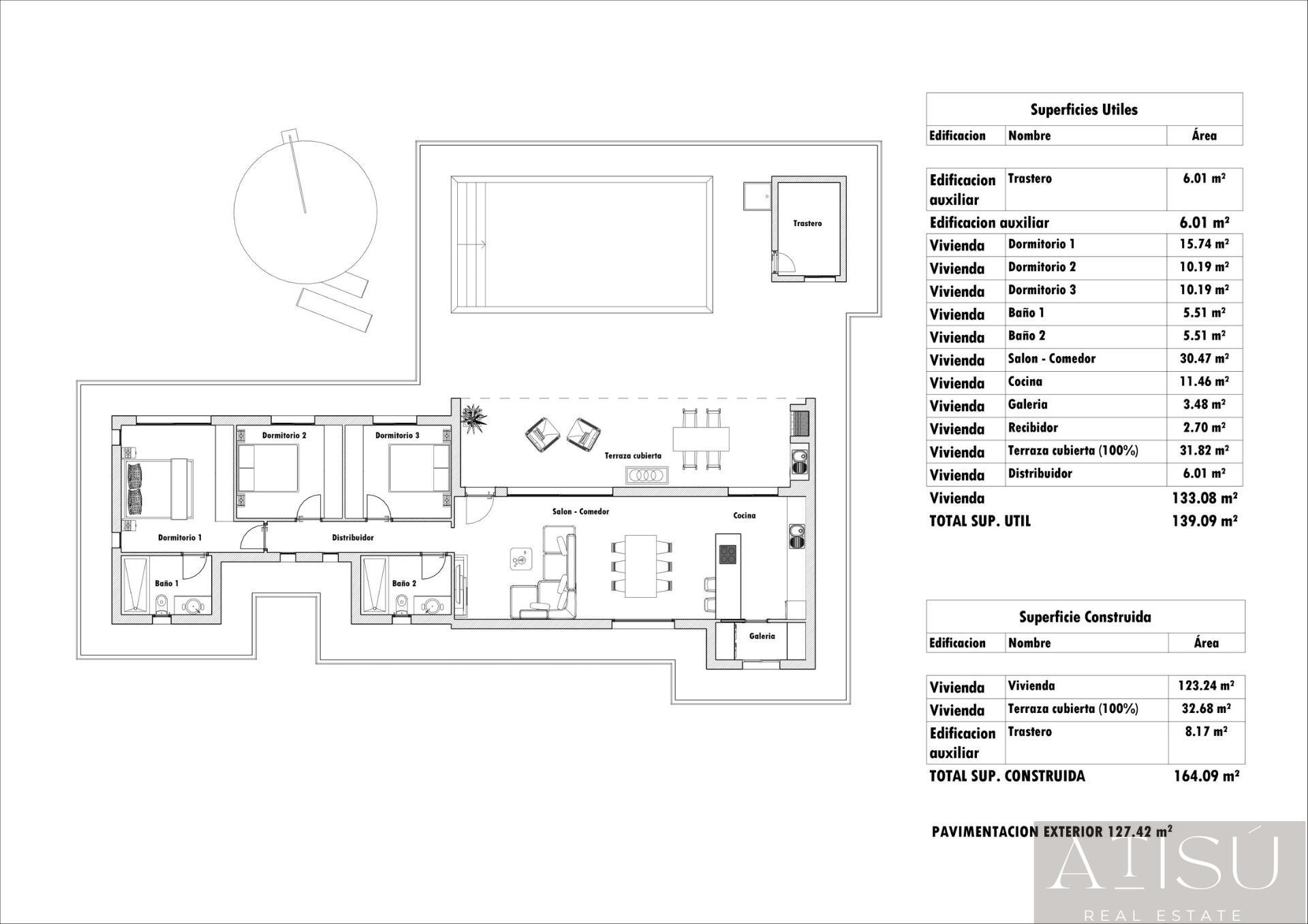 Venta de villa en Aspe