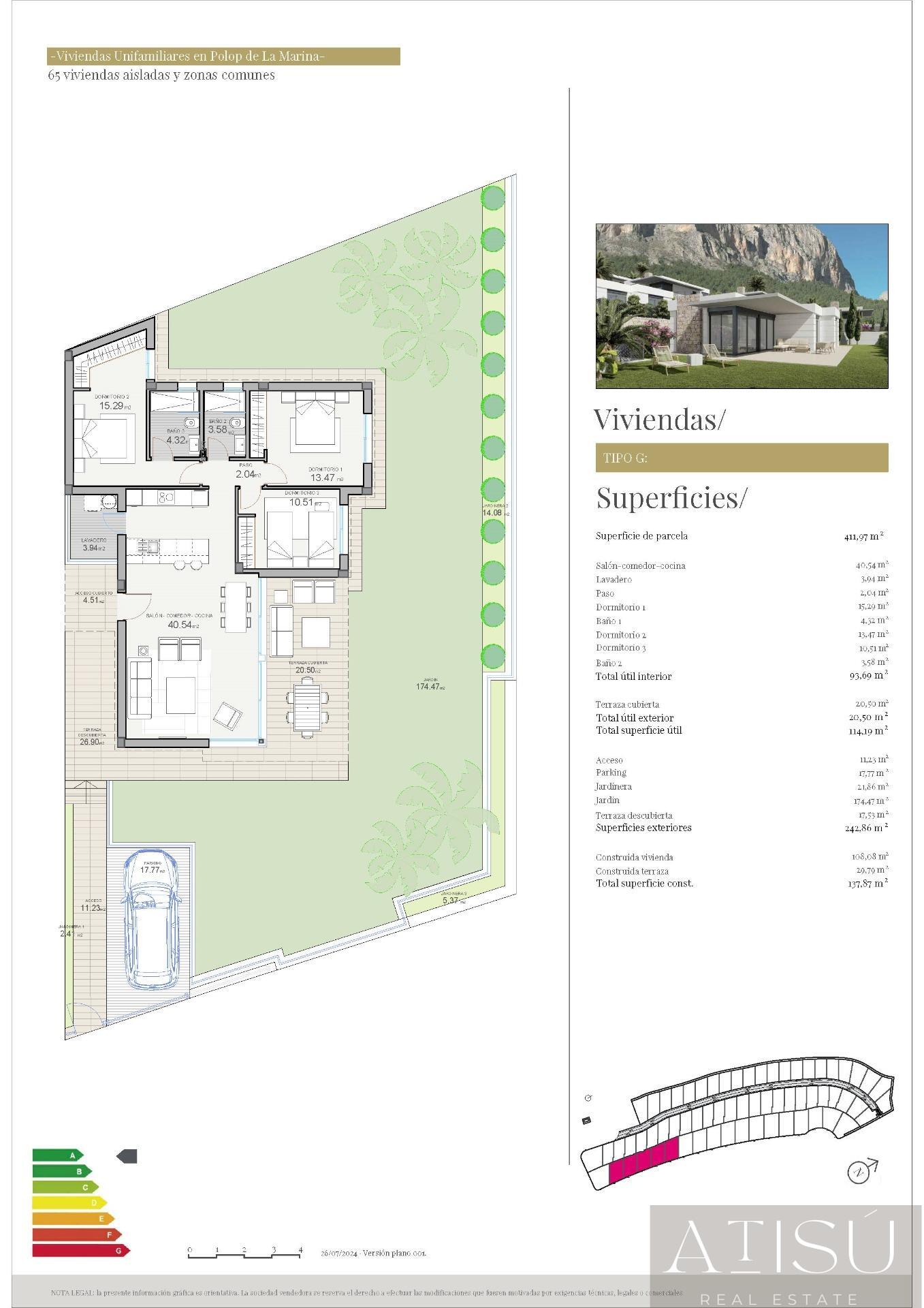 Venta de villa en Polop