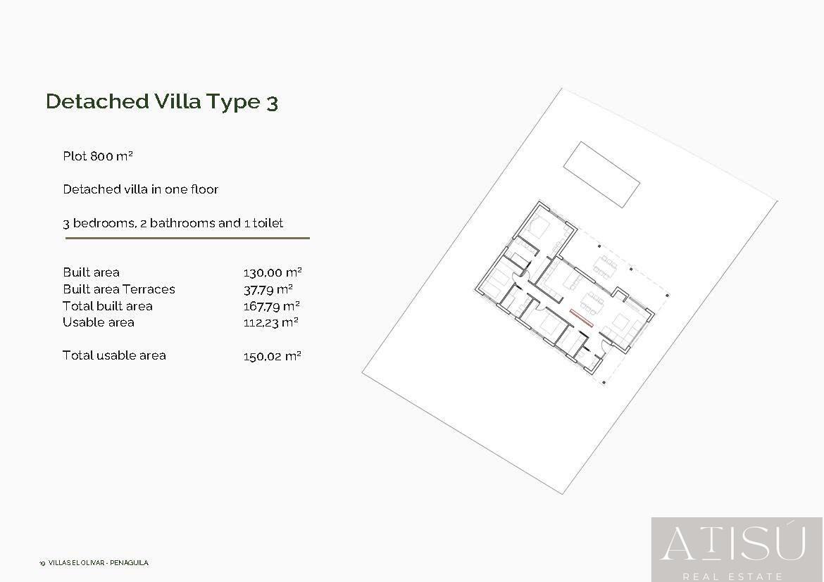 Venta de villa en Penaguila