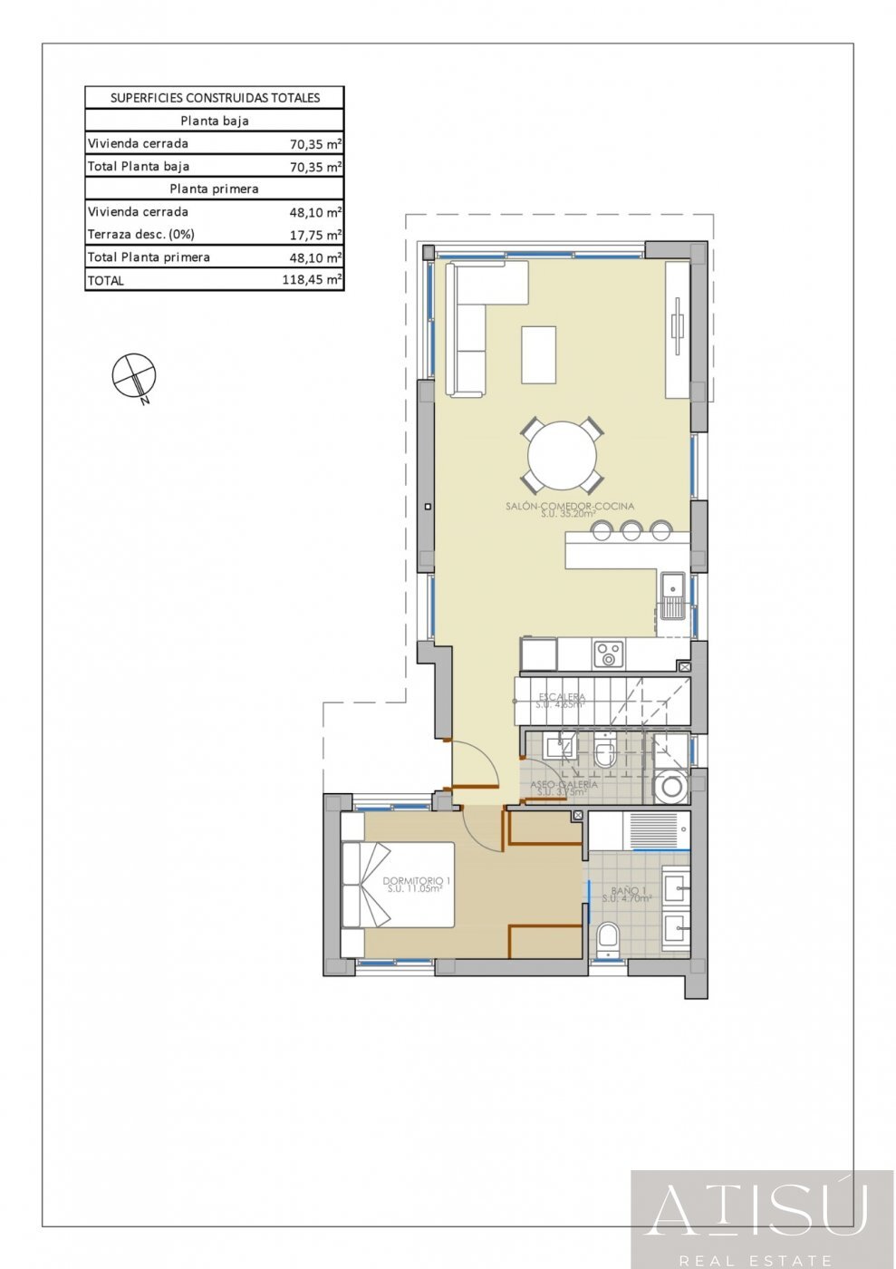 Venta de villa en Pilar de la horadada