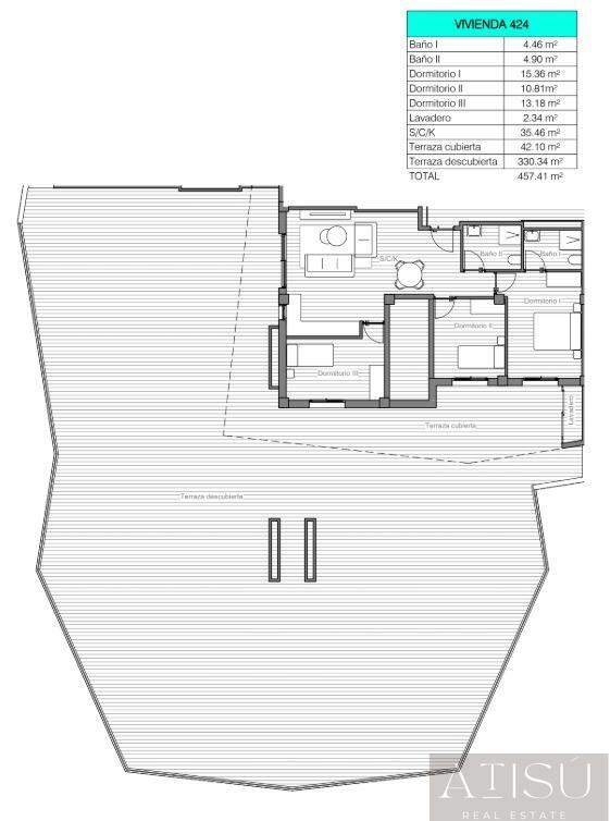 Venta de apartamento en San miguel de salinas