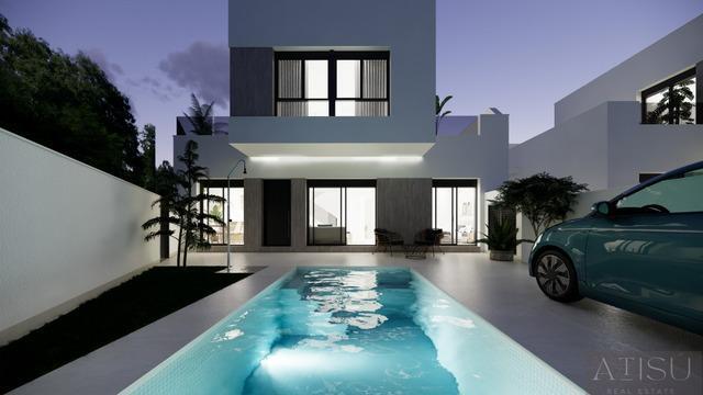 Venta de villa en San fulgencio