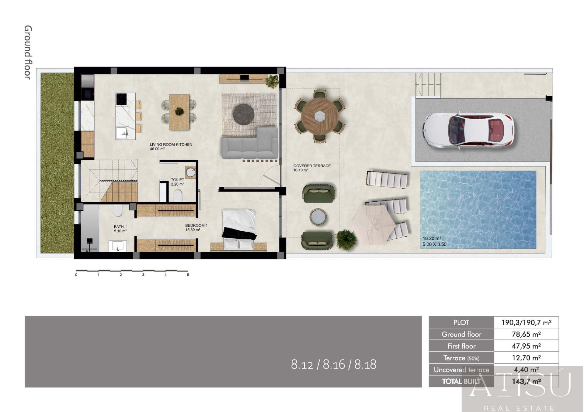 Venta de villa en Dolores